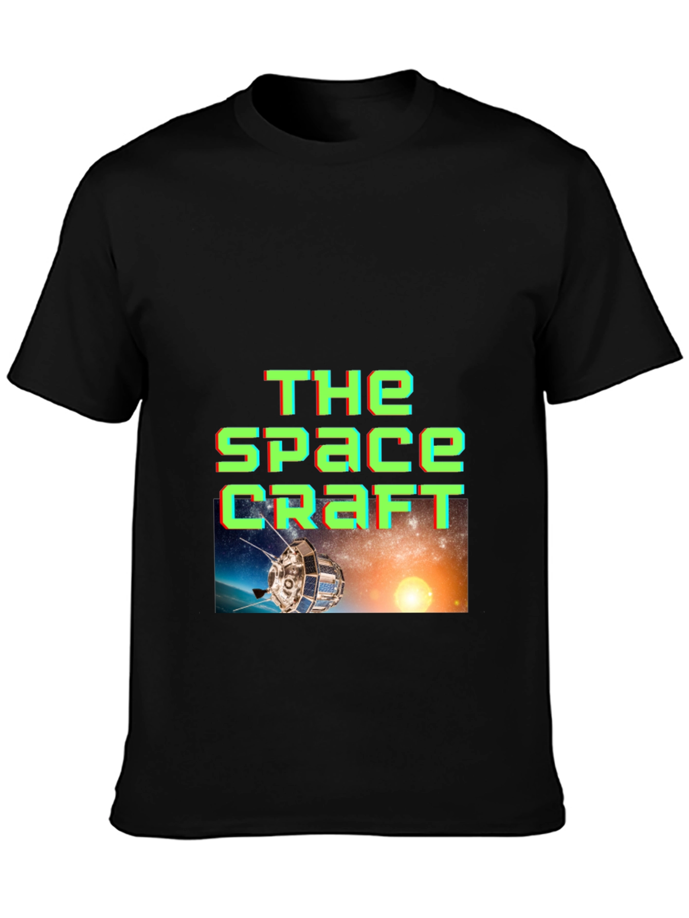 The Spacecraft T-Shirt - Unique Galaxy Design