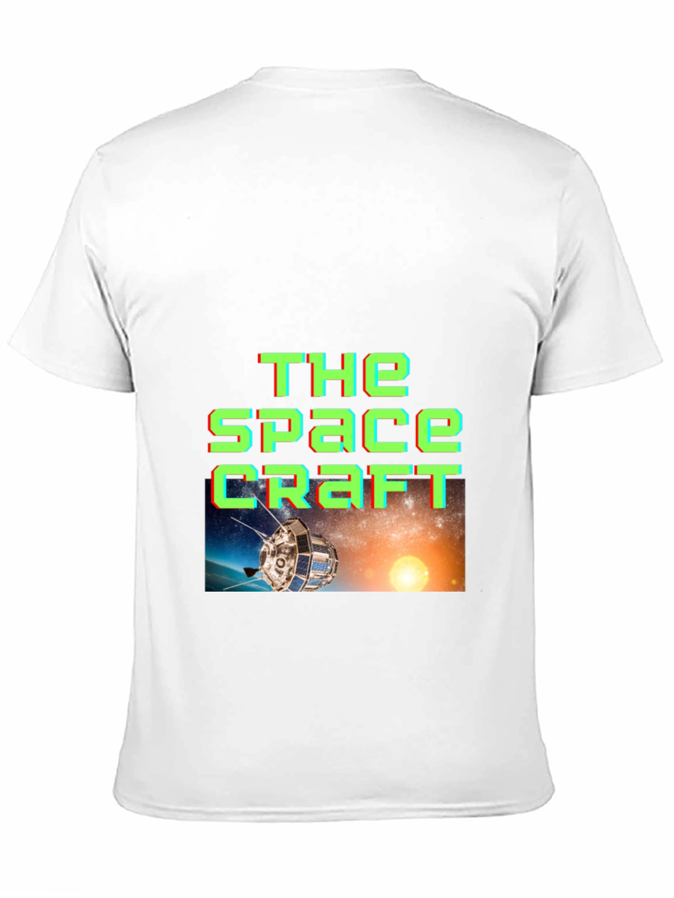 The Spacecraft T-Shirt - Unique Galaxy Design