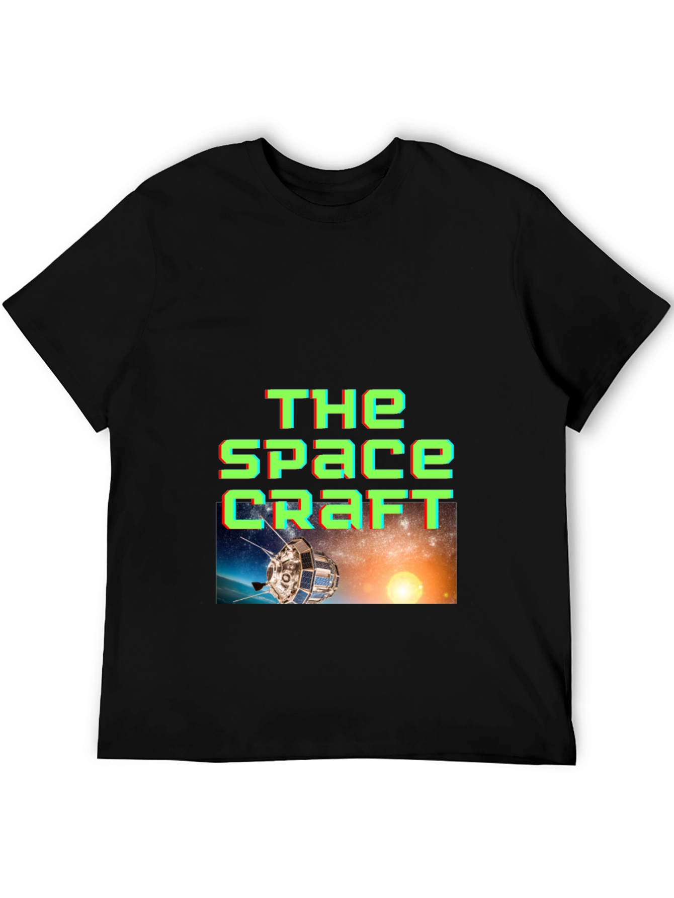 The Spacecraft T-Shirt - Unique Galaxy Design
