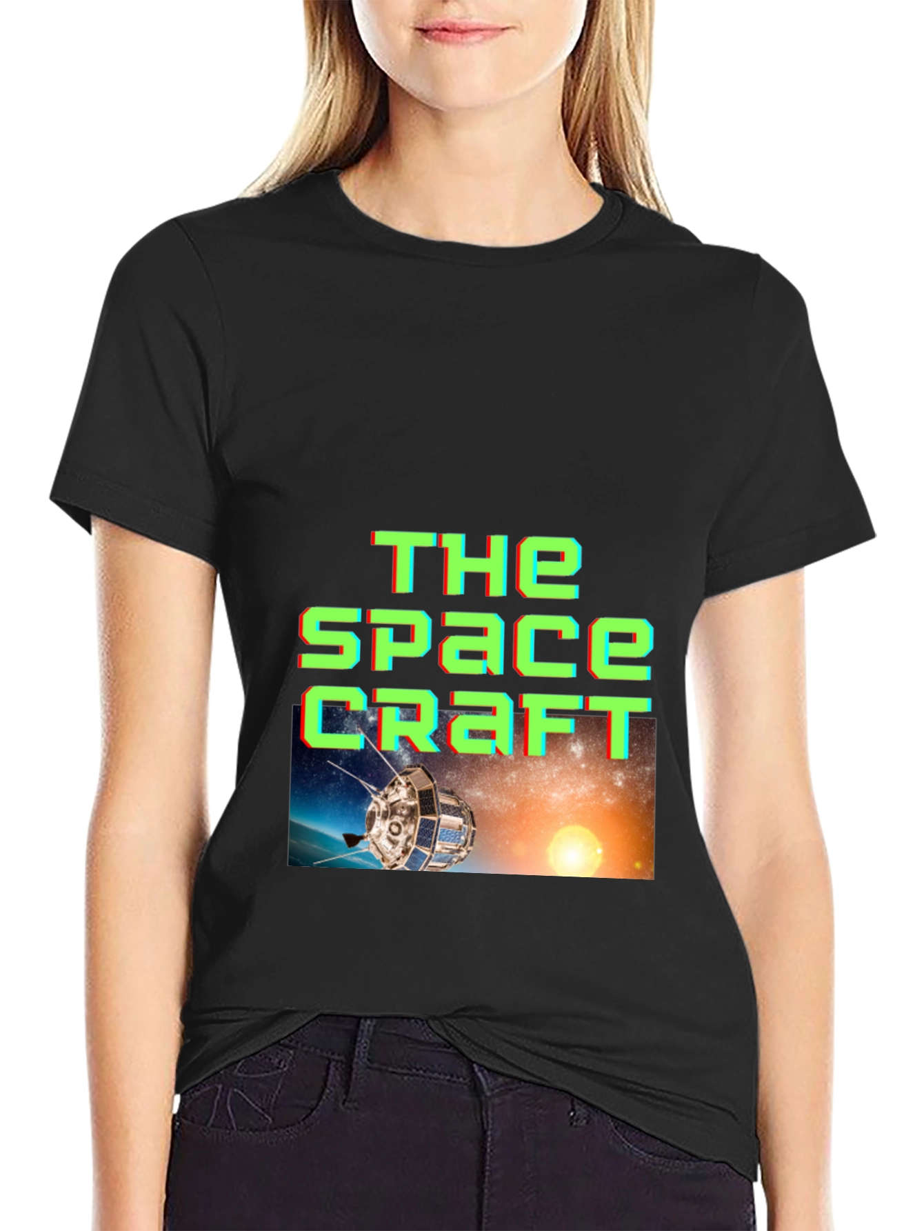 The Spacecraft T-Shirt - Unique Galaxy Design