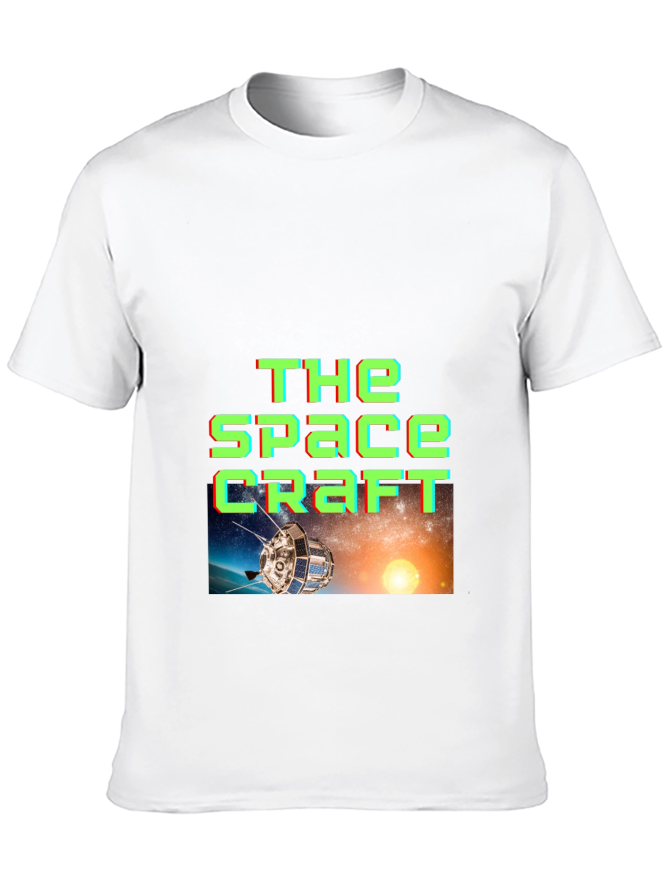 The Spacecraft T-Shirt - Unique Galaxy Design