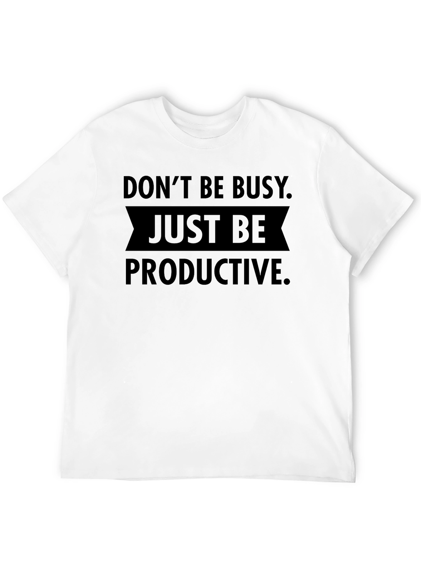 Be Productive Black T-Shirt