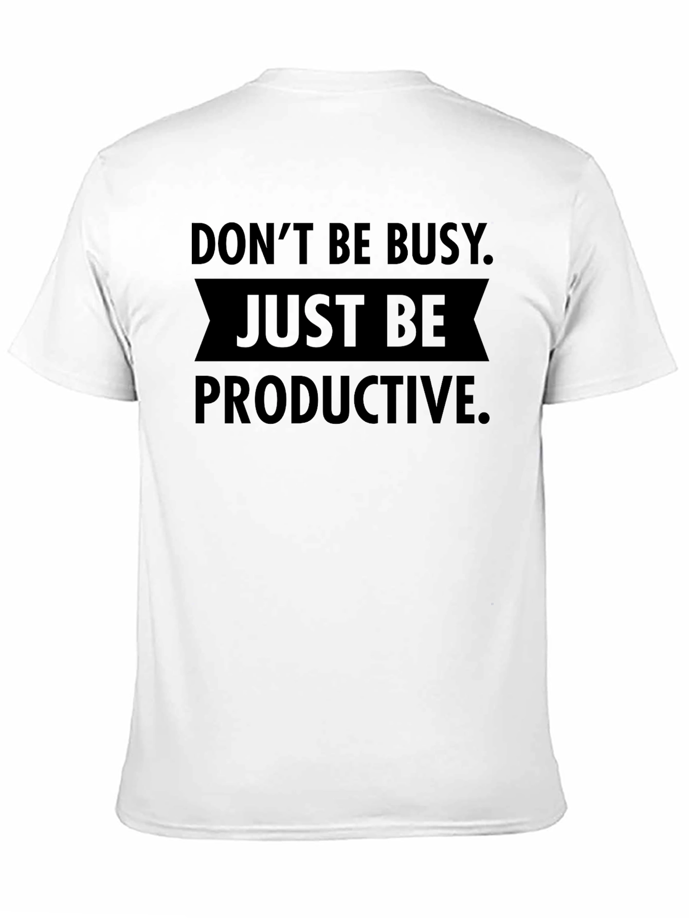 Be Productive Black T-Shirt