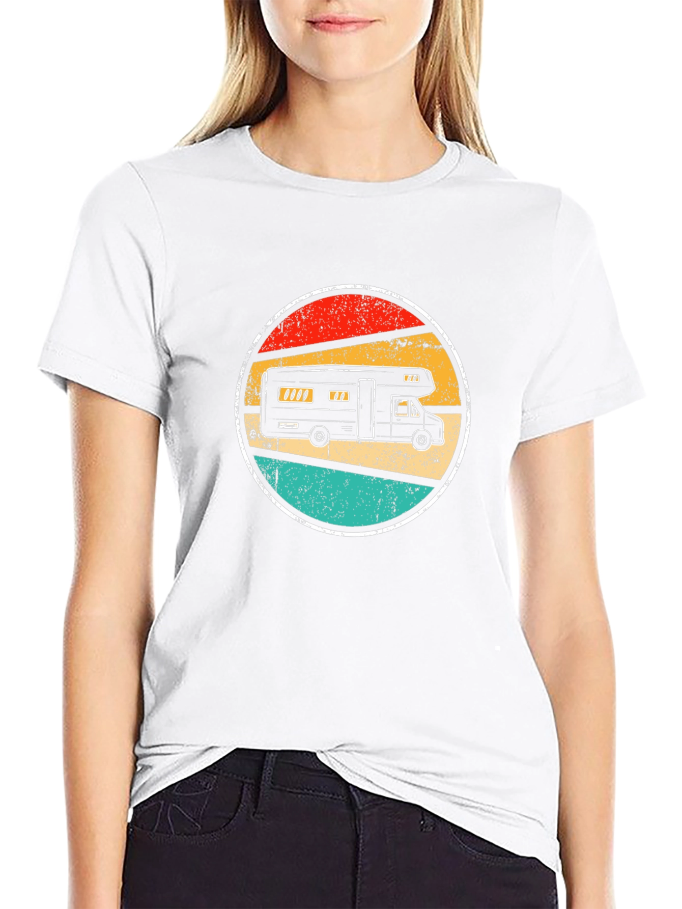 Retro Camper Van Graphic Tee
