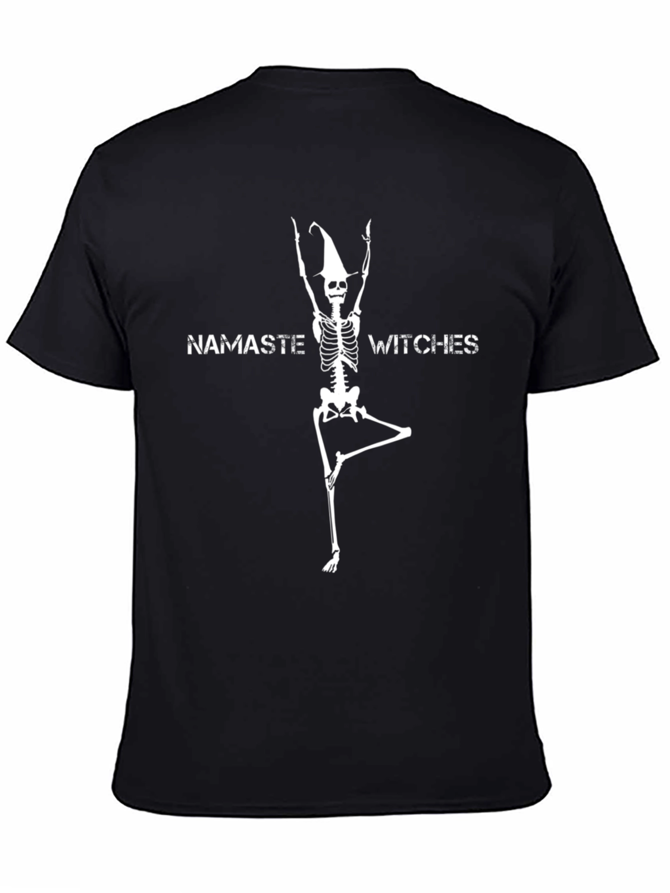 Namaste Witches Black Graphic T-Shirt