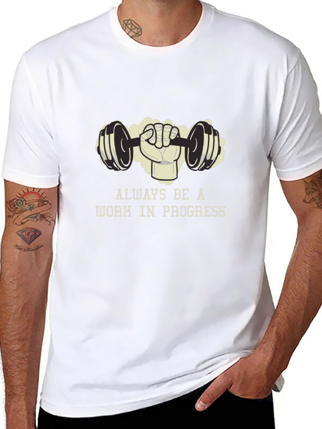 Workout Progress Tee: Always Be Improving