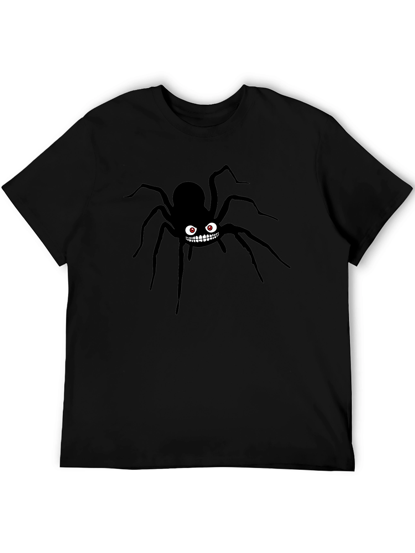 Creepy Spider Graphic Tee - Halloween Ready