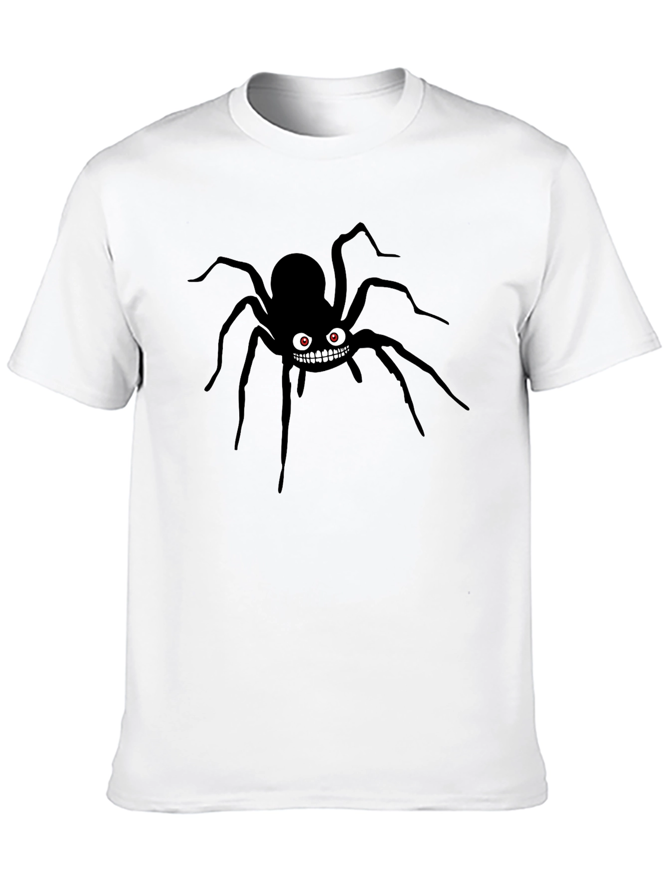 Creepy Spider Graphic Tee - Halloween Ready