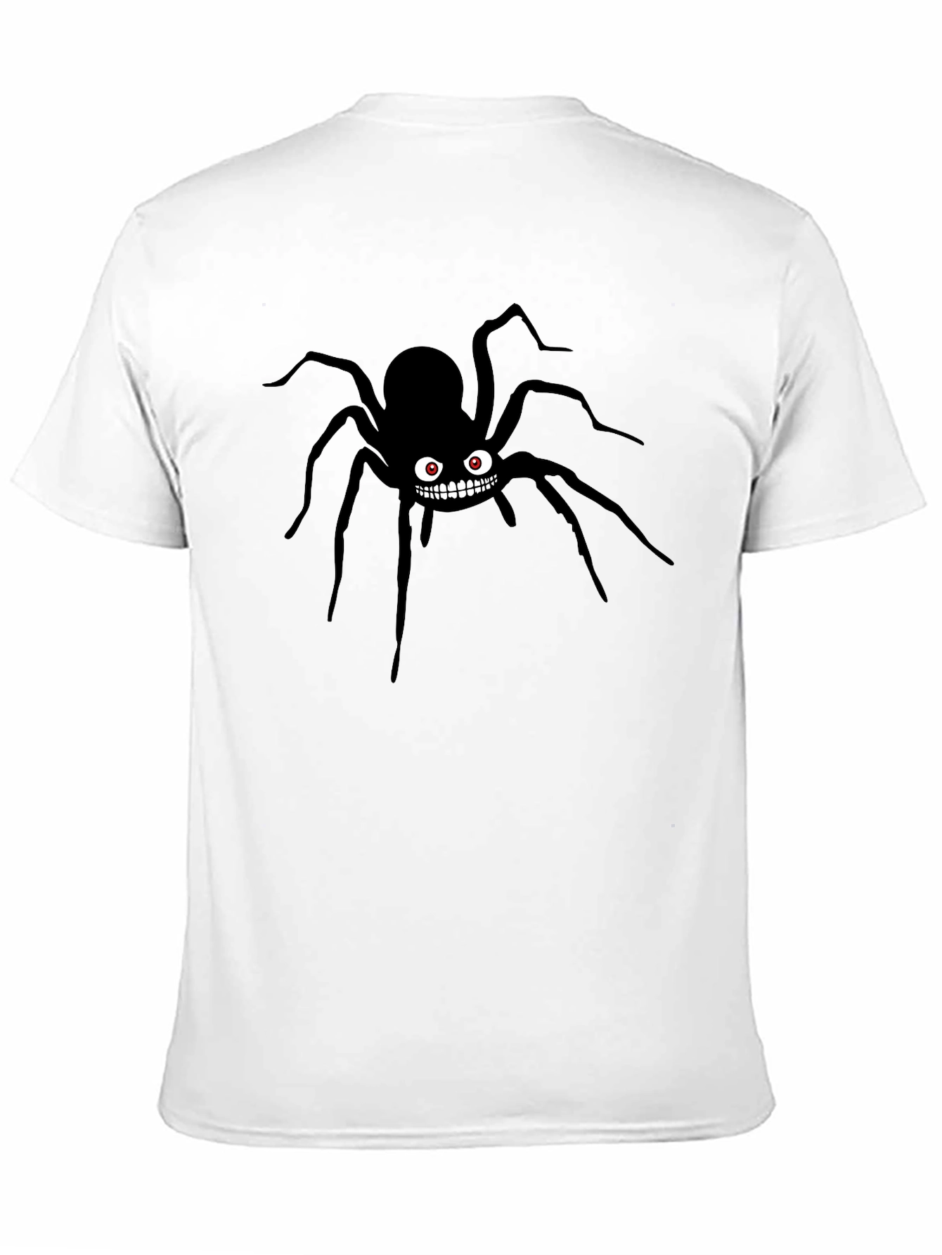 Creepy Spider Graphic Tee - Halloween Ready