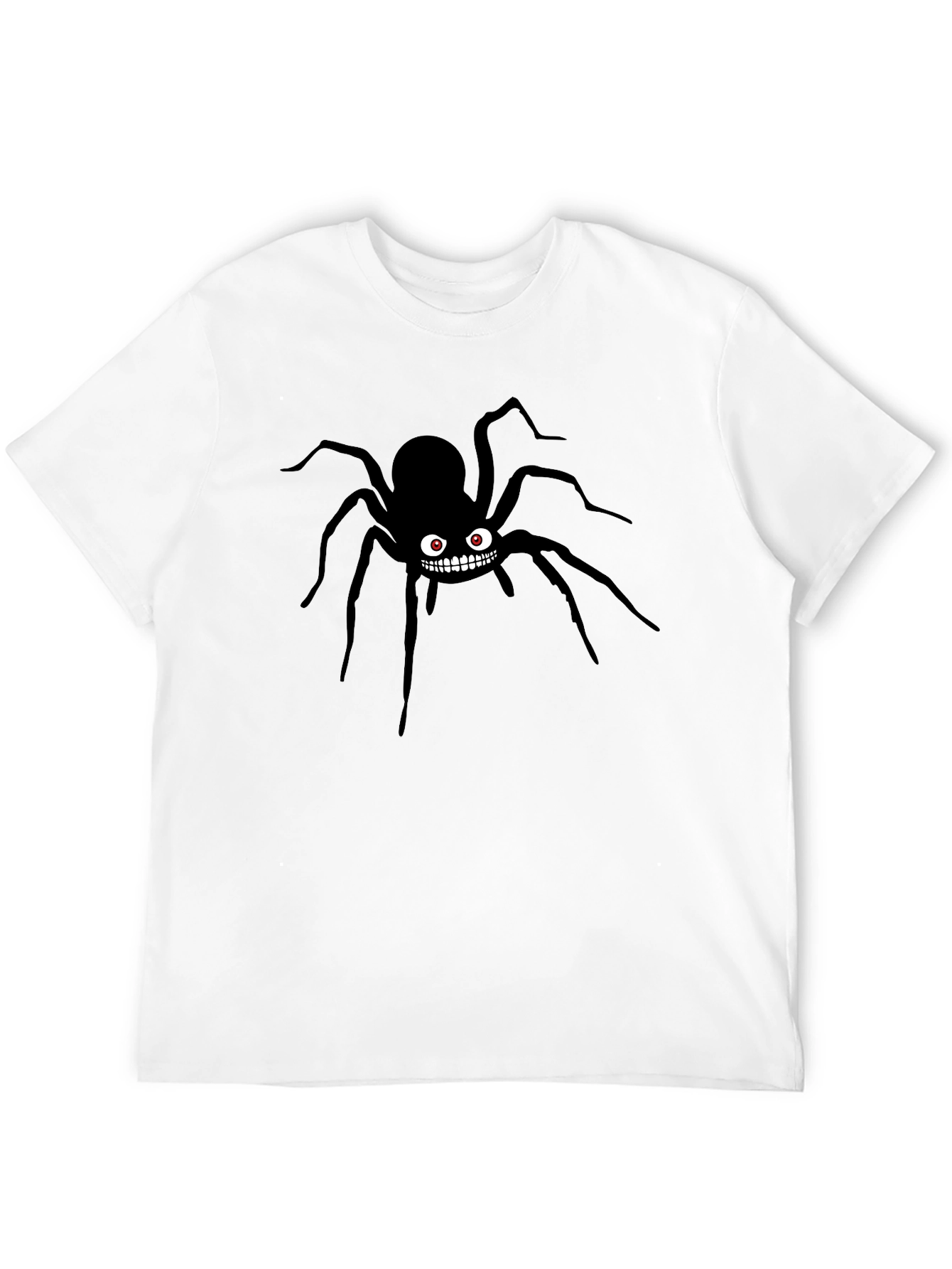 Creepy Spider Graphic Tee - Halloween Ready