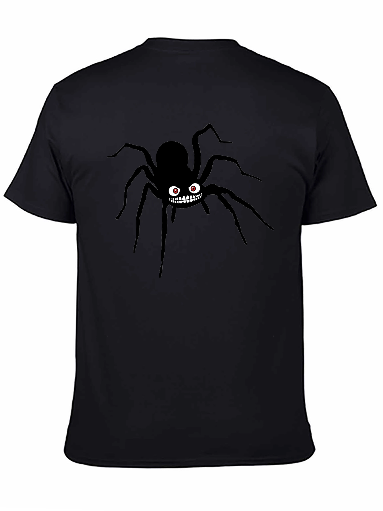 Creepy Spider Graphic Tee - Halloween Ready