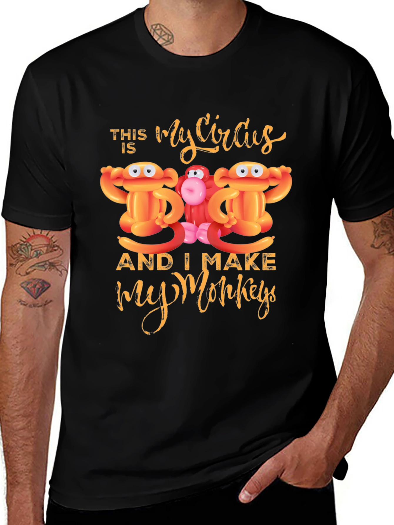 My Circus My Monkeys Graphic Tee