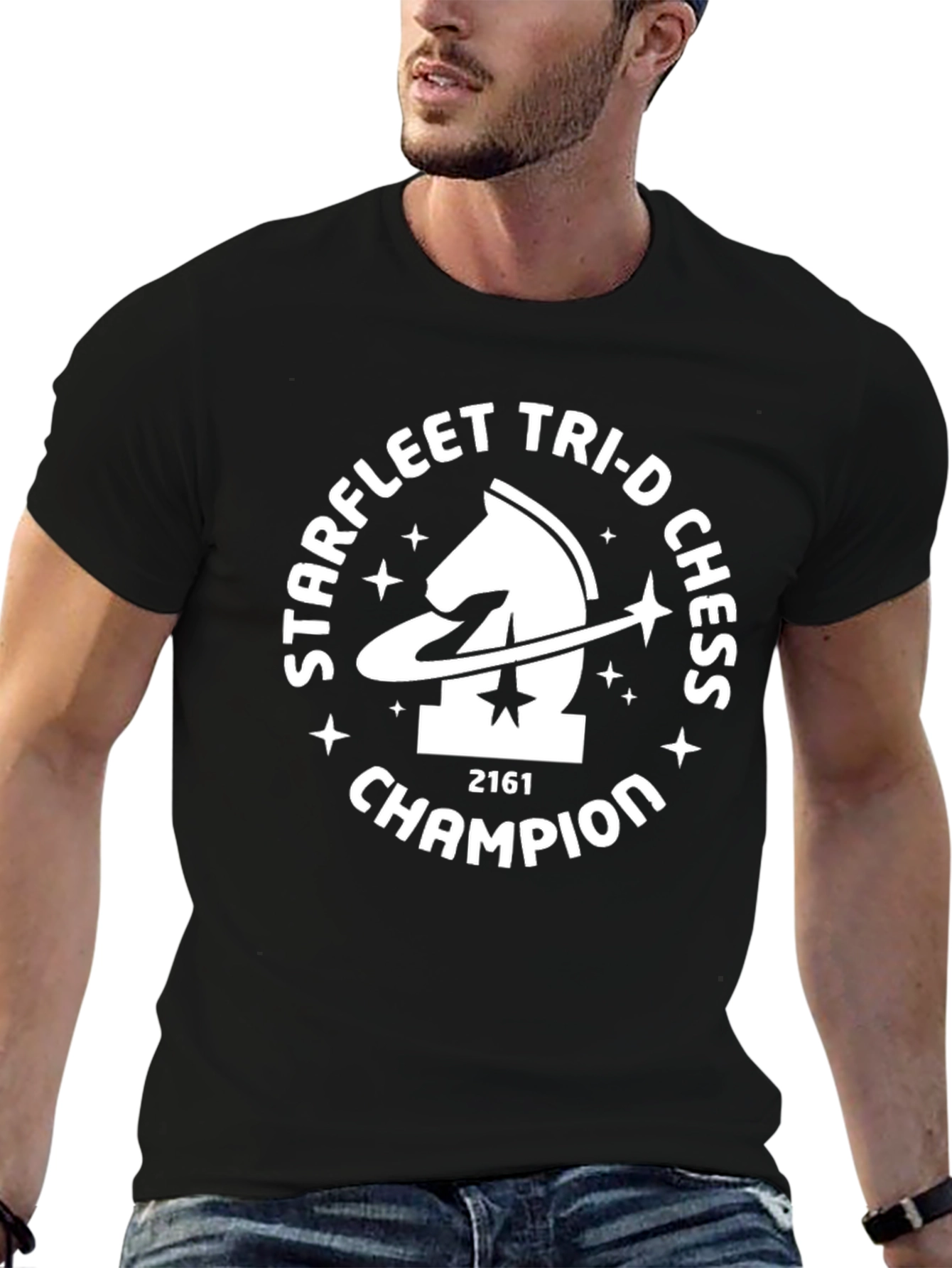 Starfleet Tri-D Chess Champion T-Shirt