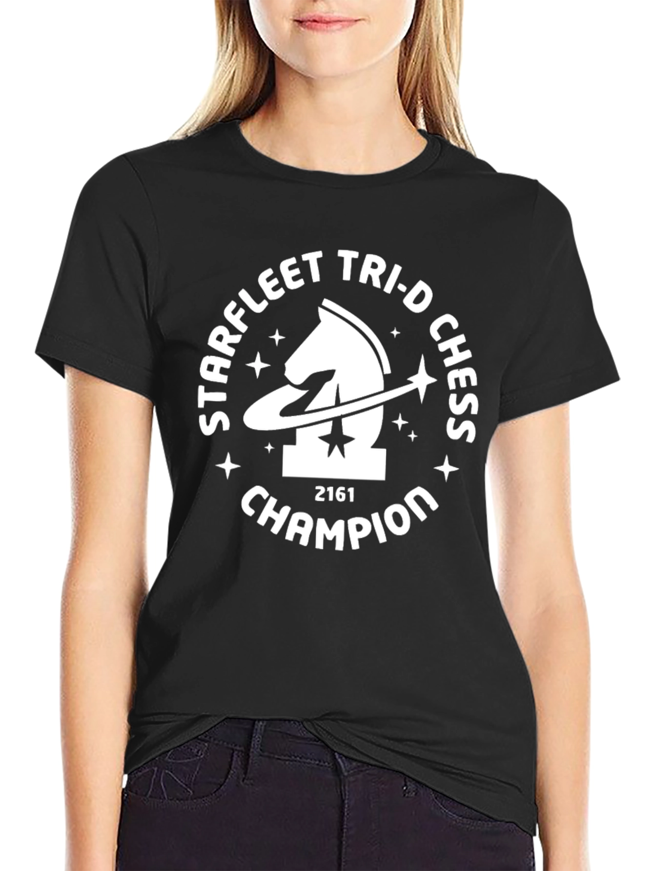 Starfleet Tri-D Chess Champion T-Shirt