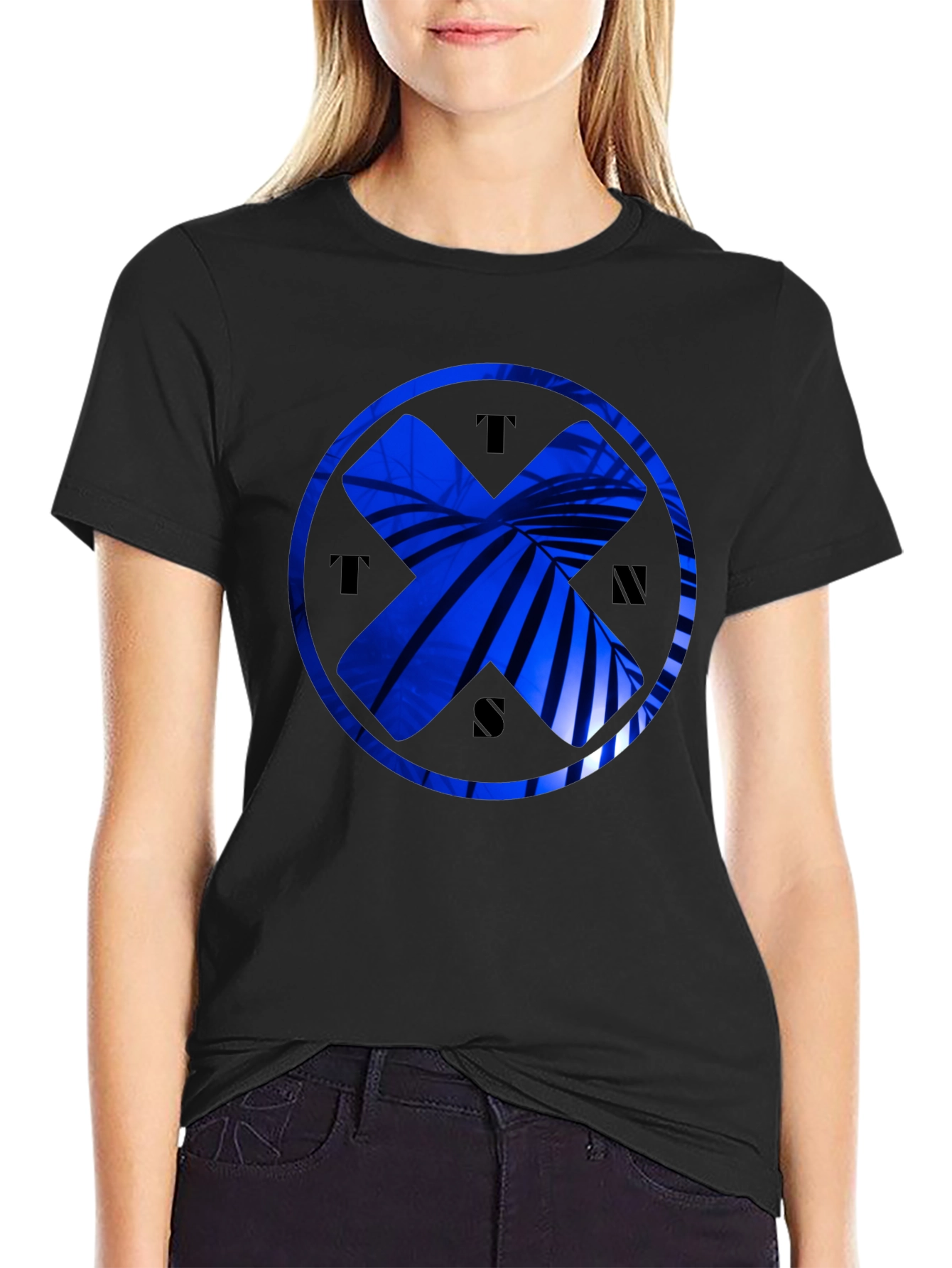 TTSNW Graphic Tee - Blue Palms X Design