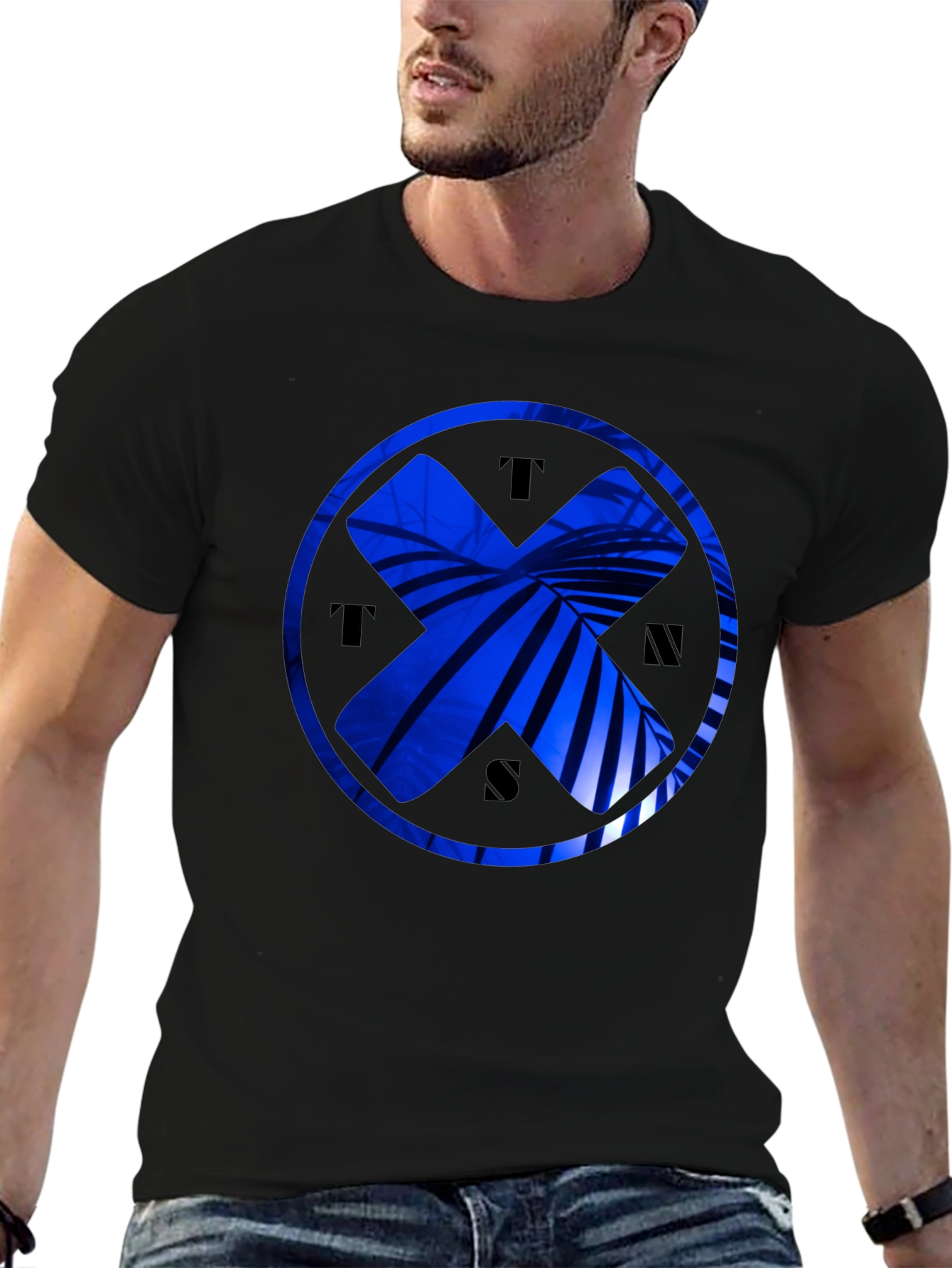 TTSNW Graphic Tee - Blue Palms X Design