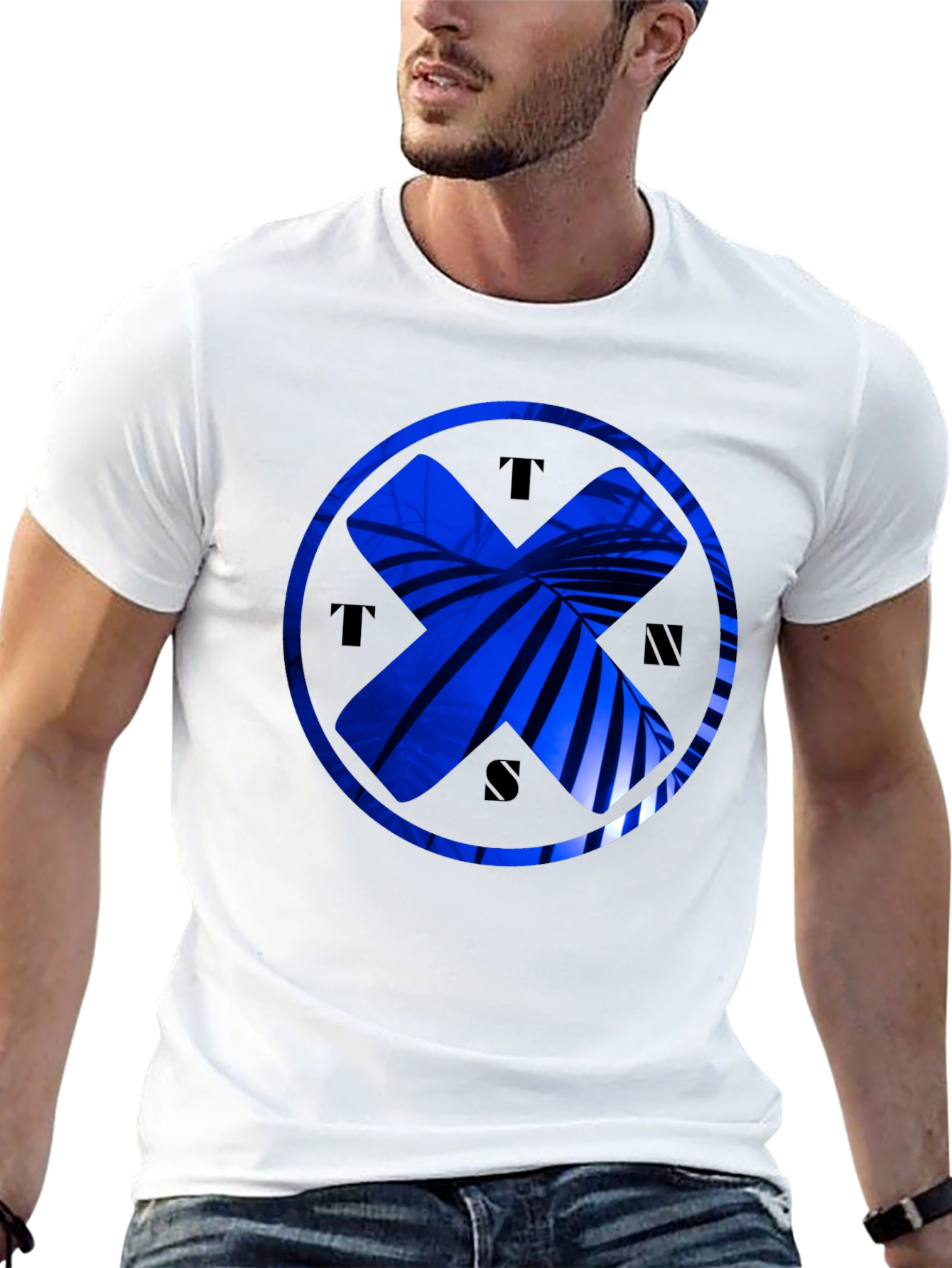 TTSNW Graphic Tee - Blue Palms X Design