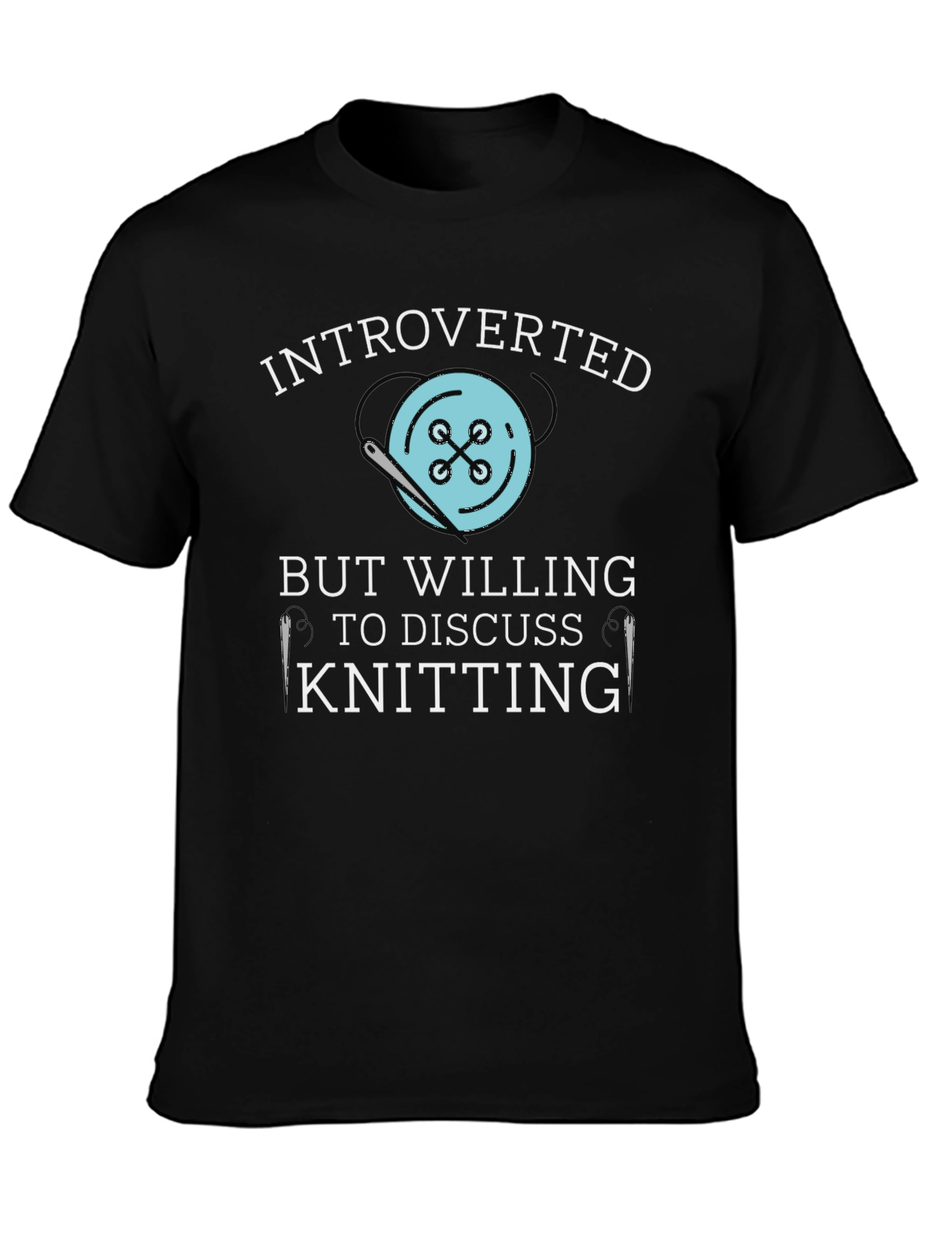 Introverted Knitting Lovers T-Shirt