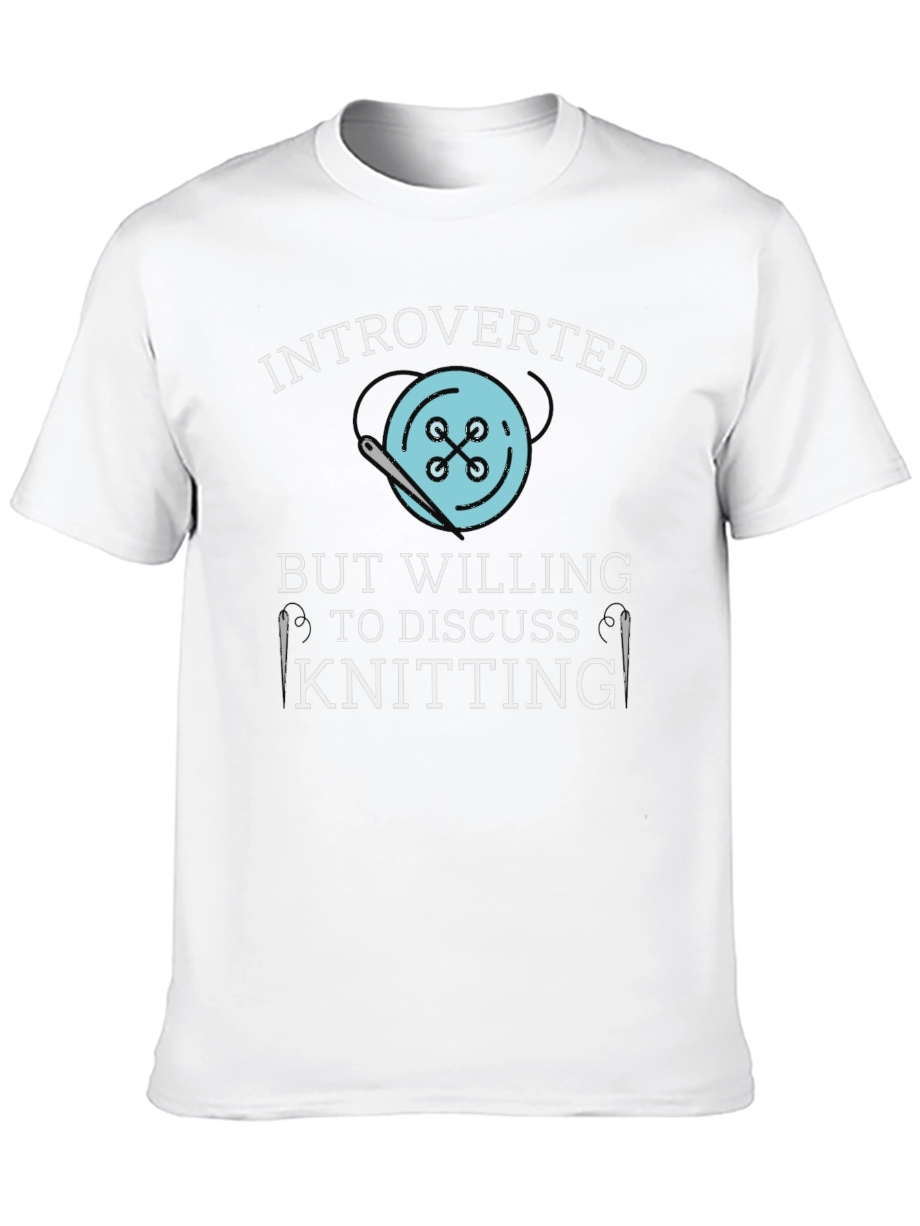 Introverted Knitting Lovers T-Shirt