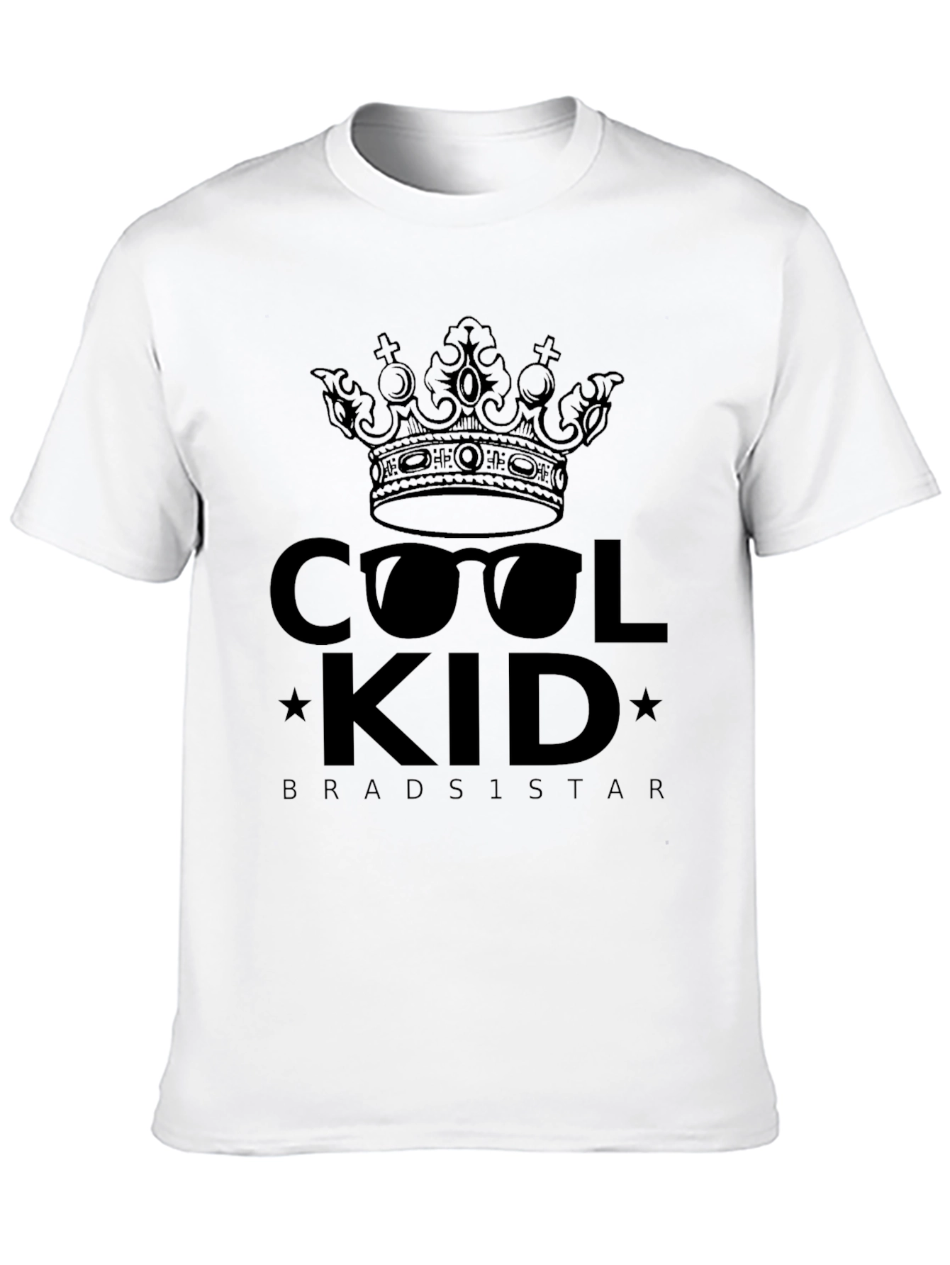 Cool Kid Crown Tee - Brads 1 Star