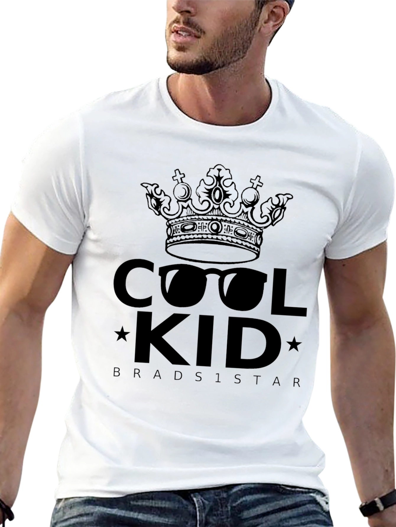 Cool Kid Crown Tee - Brads 1 Star