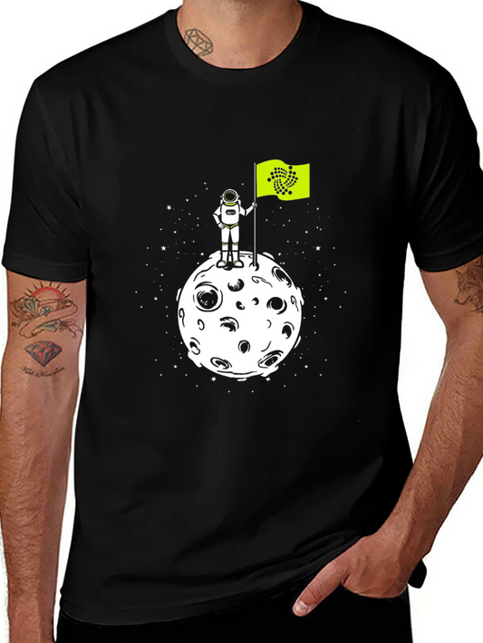 IOTA Moon Landing T-Shirt - Crypto Astronaut Tee
