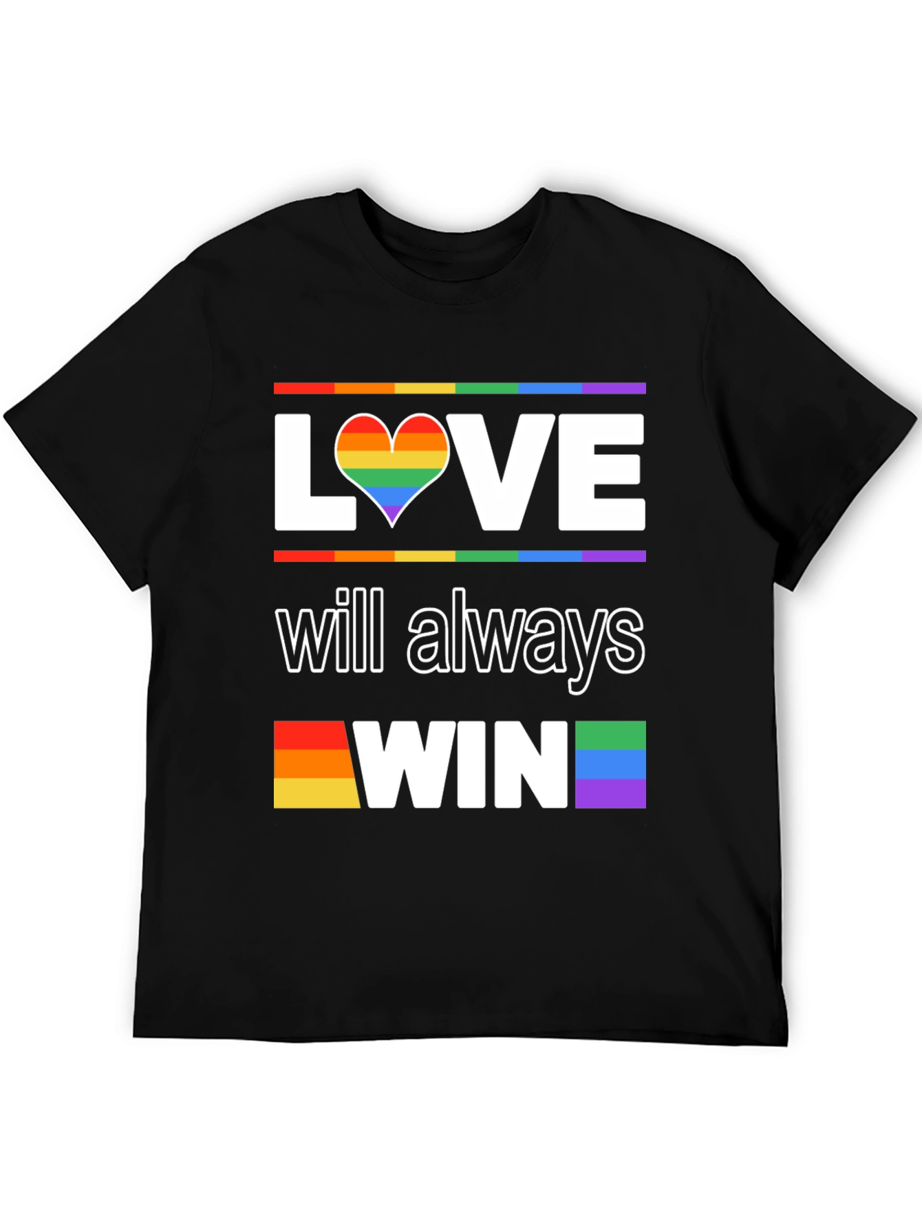 Love Will Always Win LGBTQ Pride T-Shirt