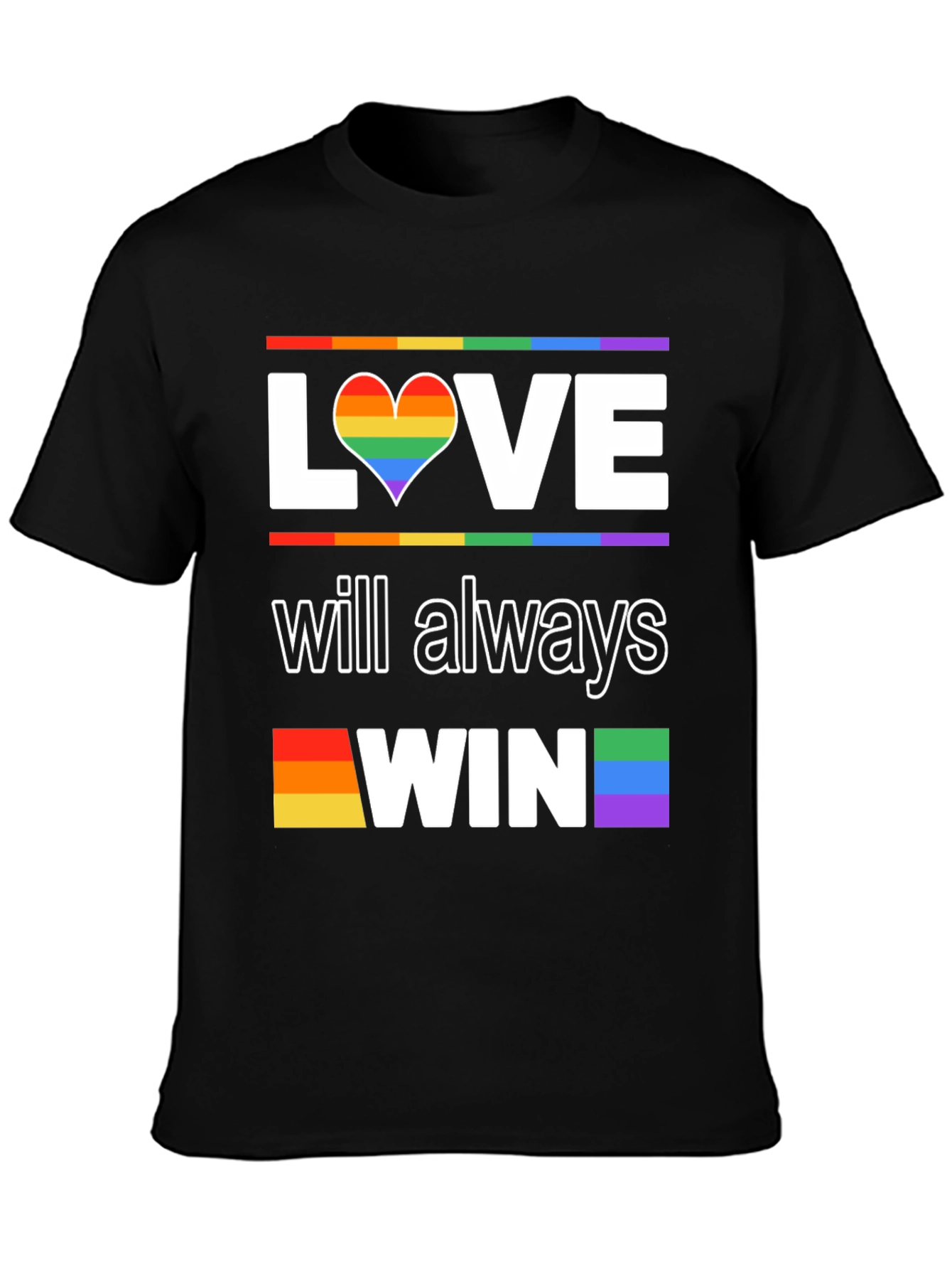 Love Will Always Win LGBTQ Pride T-Shirt