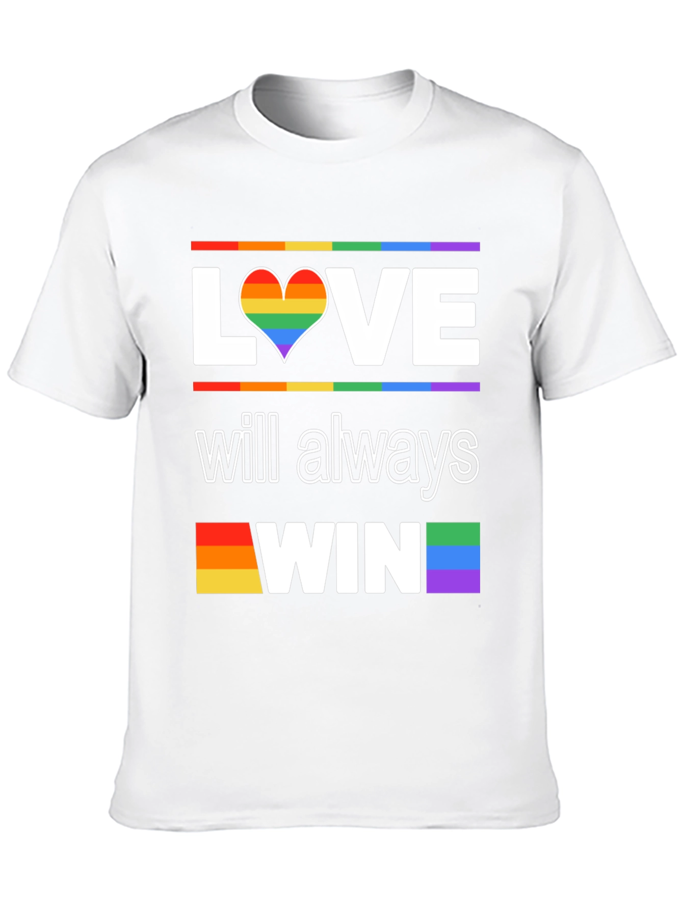 Love Will Always Win LGBTQ Pride T-Shirt