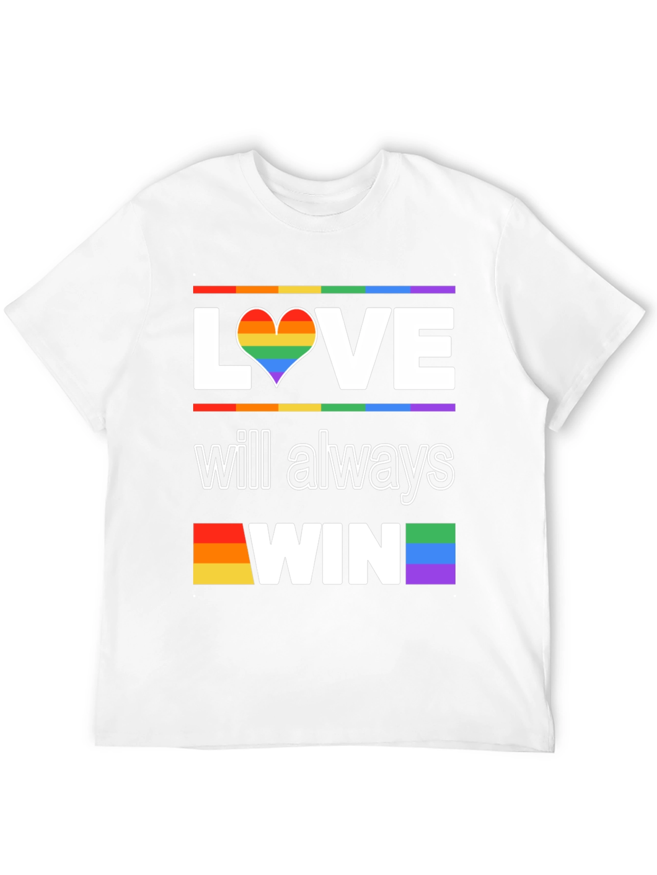 Love Will Always Win LGBTQ Pride T-Shirt