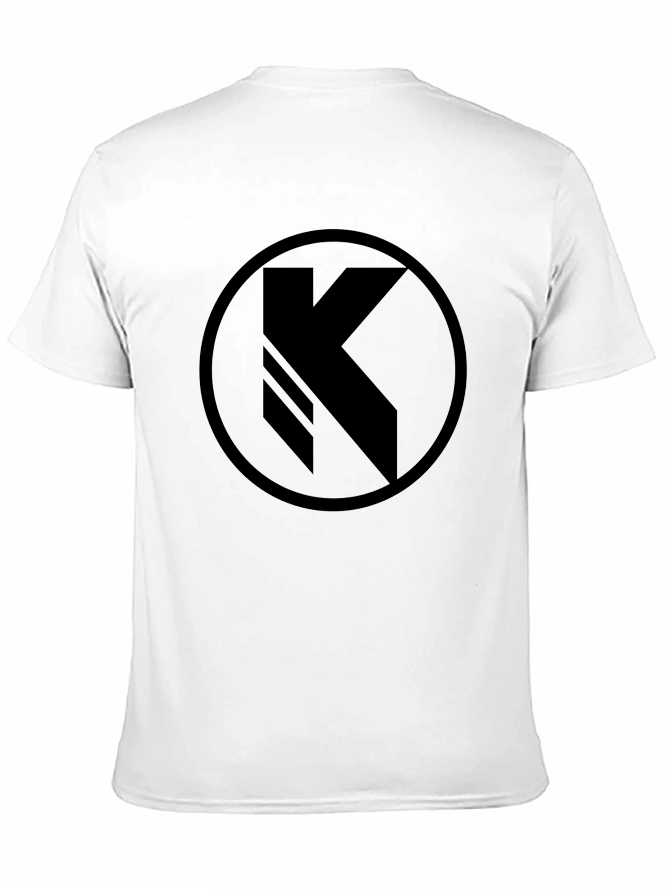 Black T-Shirt with K Circle Logo