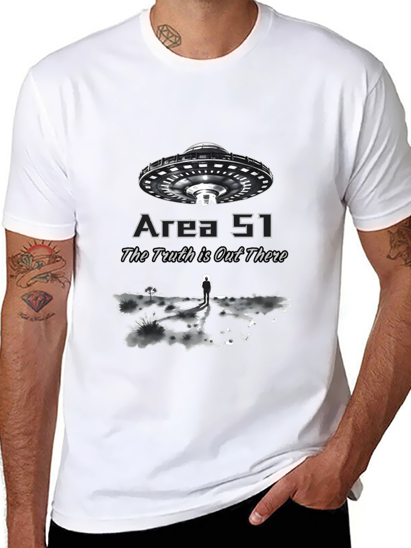 Area 51 UFO T-Shirt - Truth is Out There