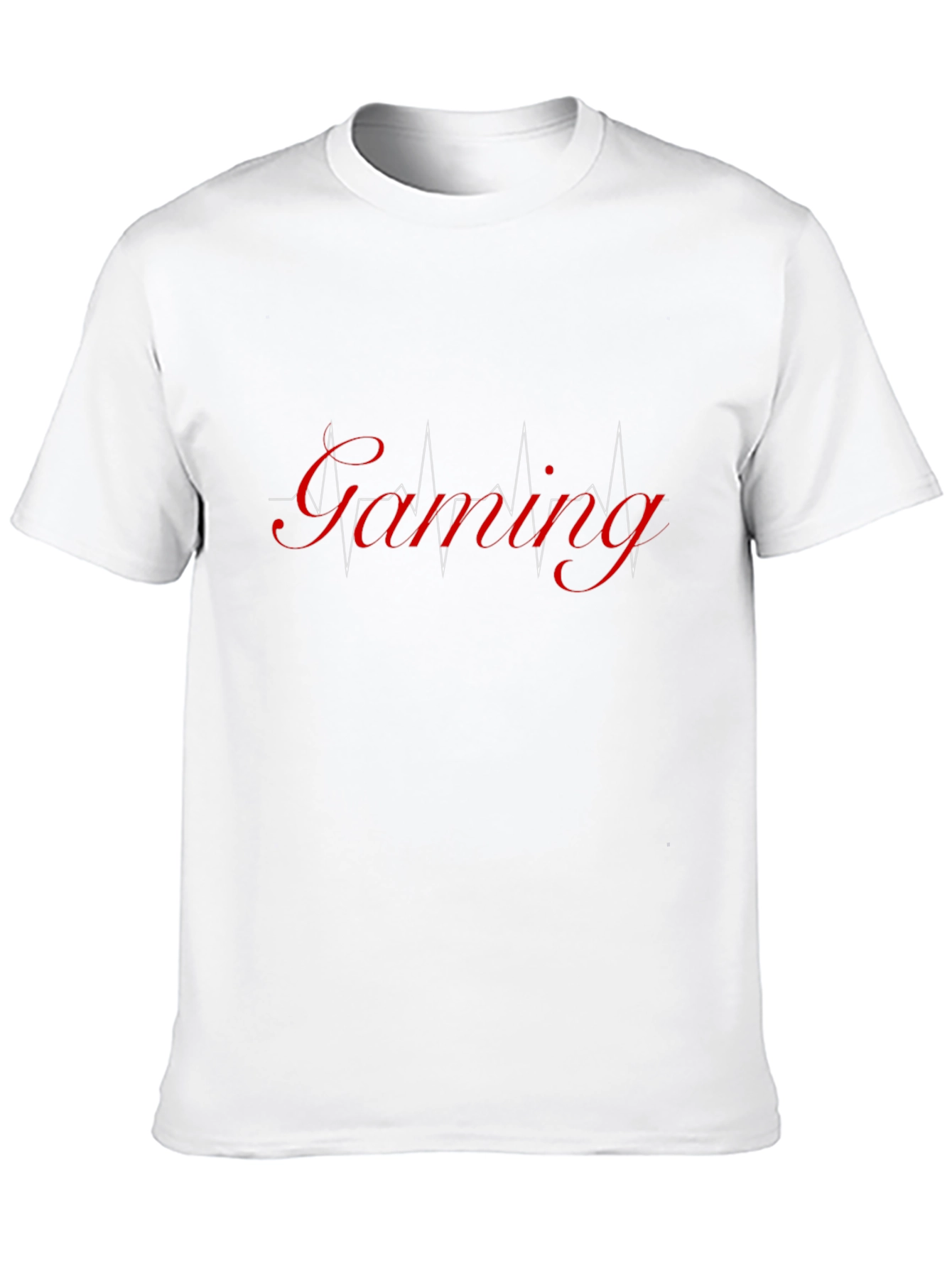 Gaming Heartbeat T-Shirt - Black