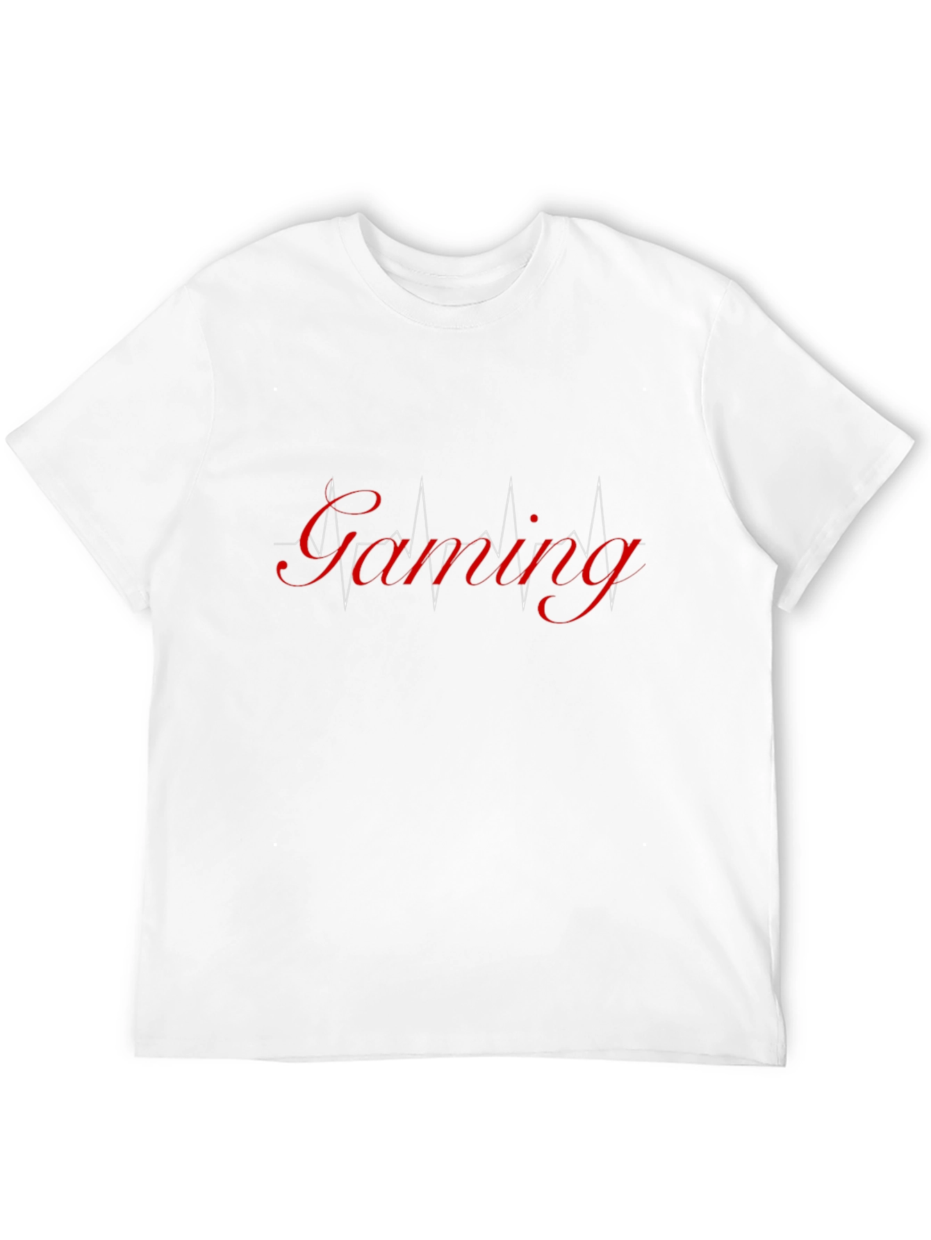 Gaming Heartbeat T-Shirt - Black