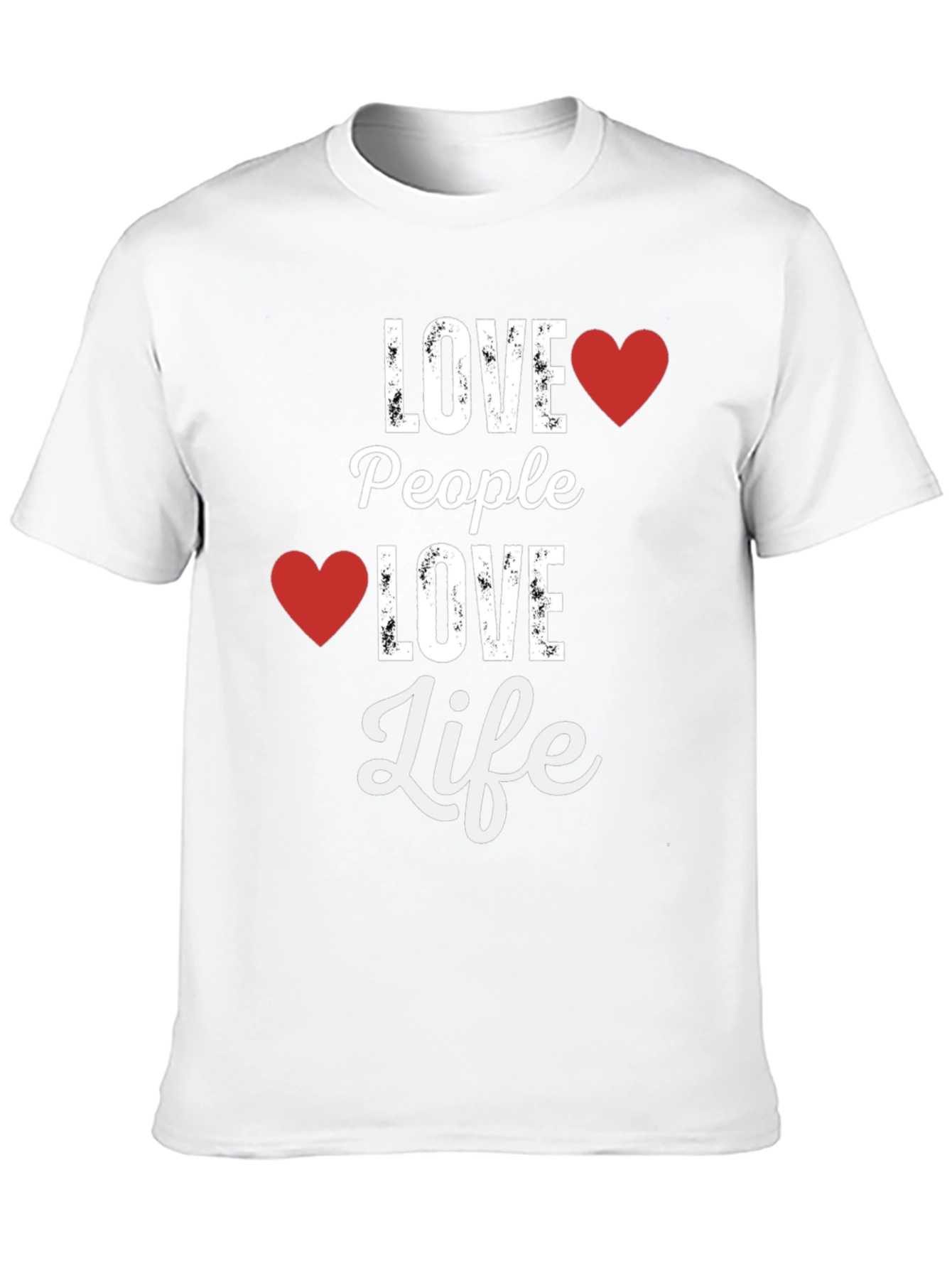 Love People Love Life T-Shirt Graphic Tee
