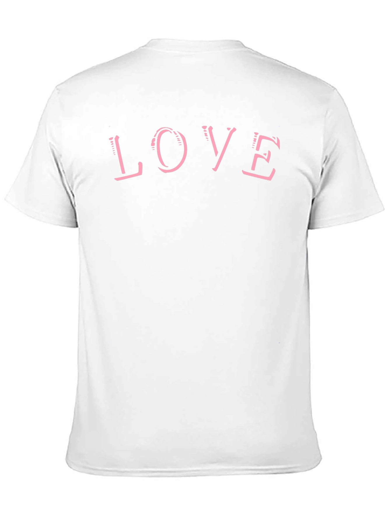 Love Graphic Print Crew Neck T-Shirt