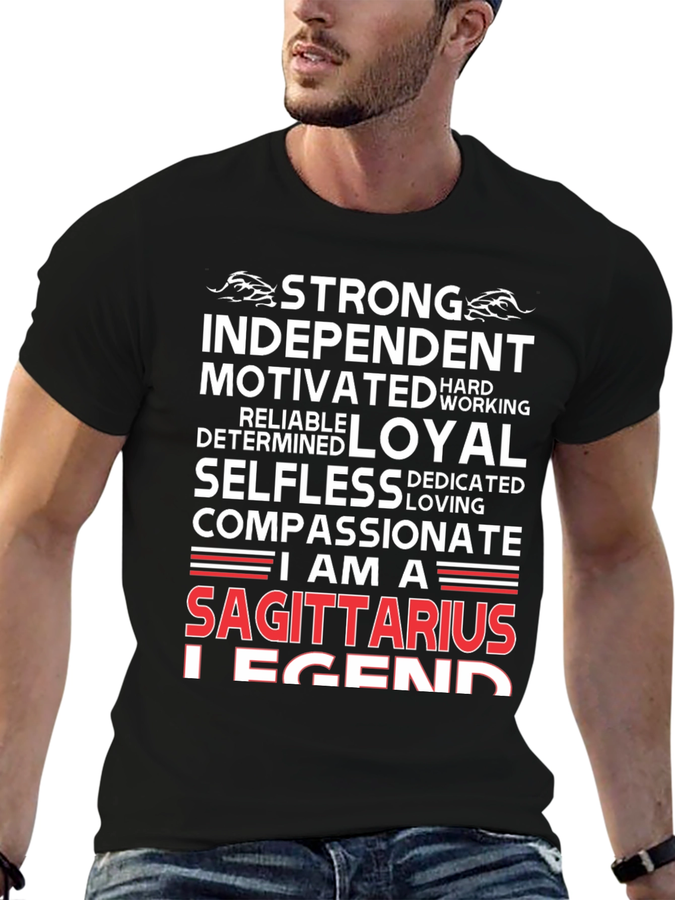 Sagittarius Legend Graphic T-Shirt