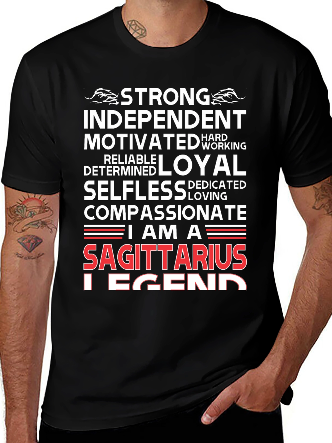 Sagittarius Legend Graphic T-Shirt