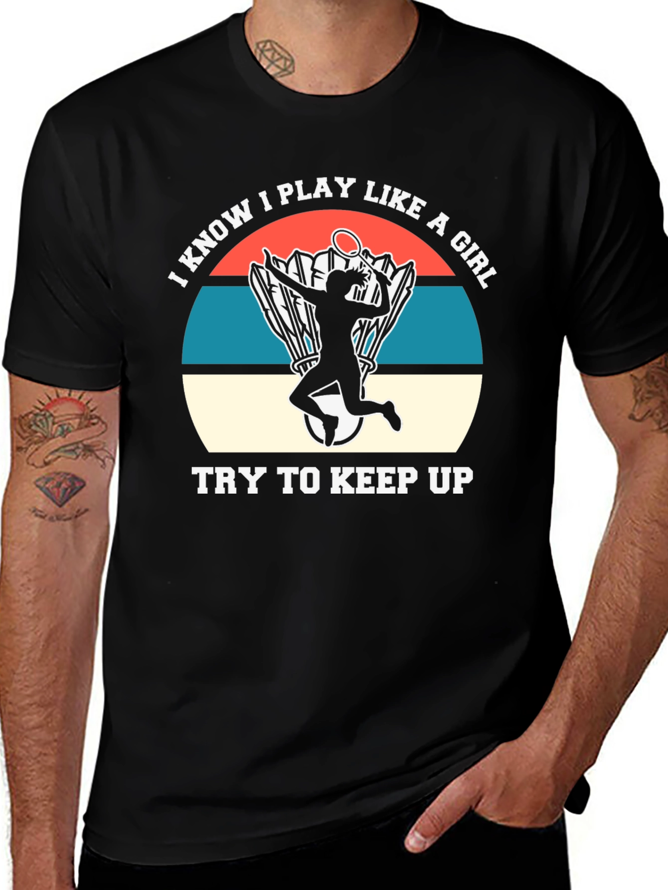 I Know I Play Like A Girl T-Shirt