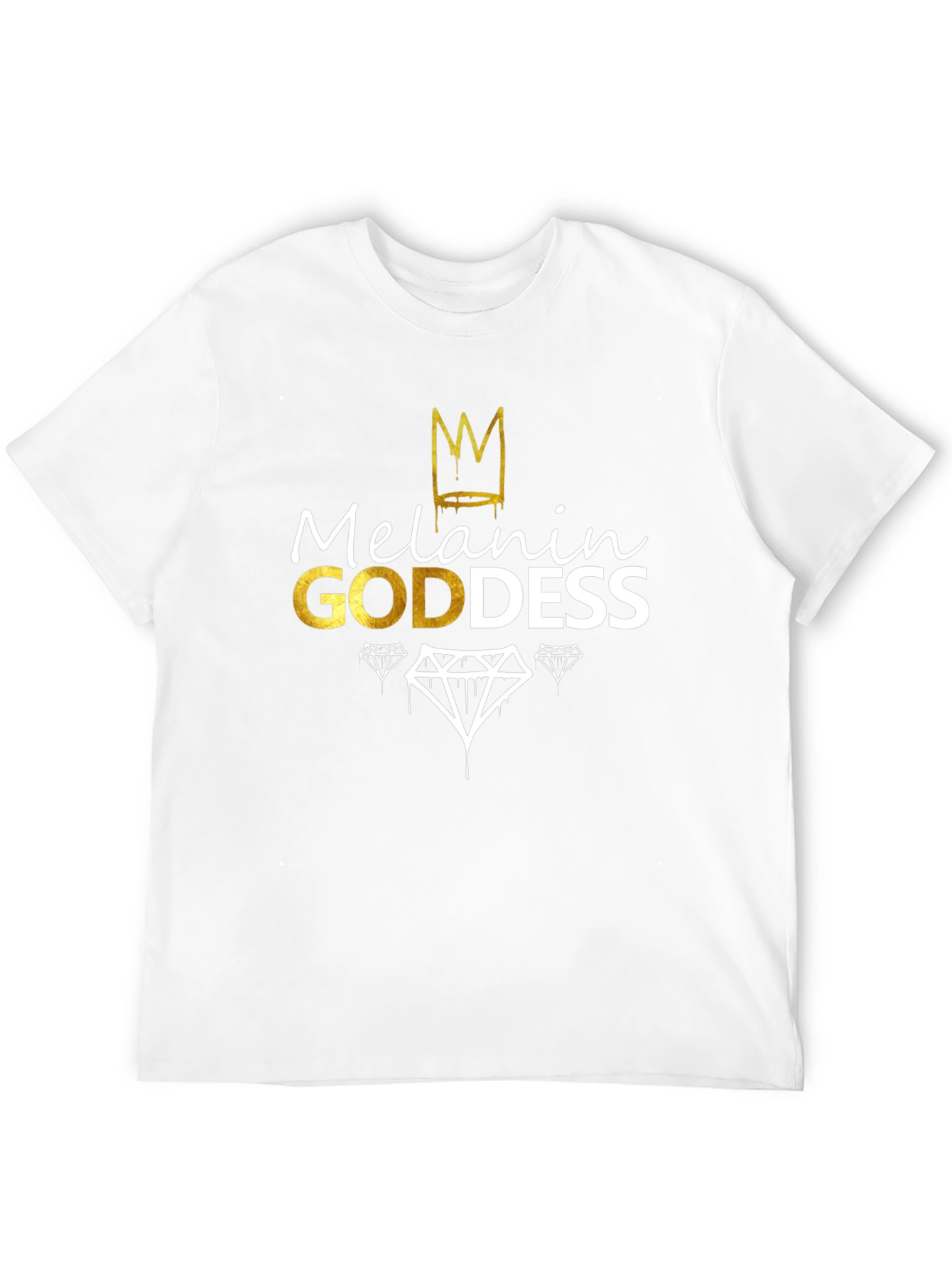 Melanin Goddess Black Graphic Tee