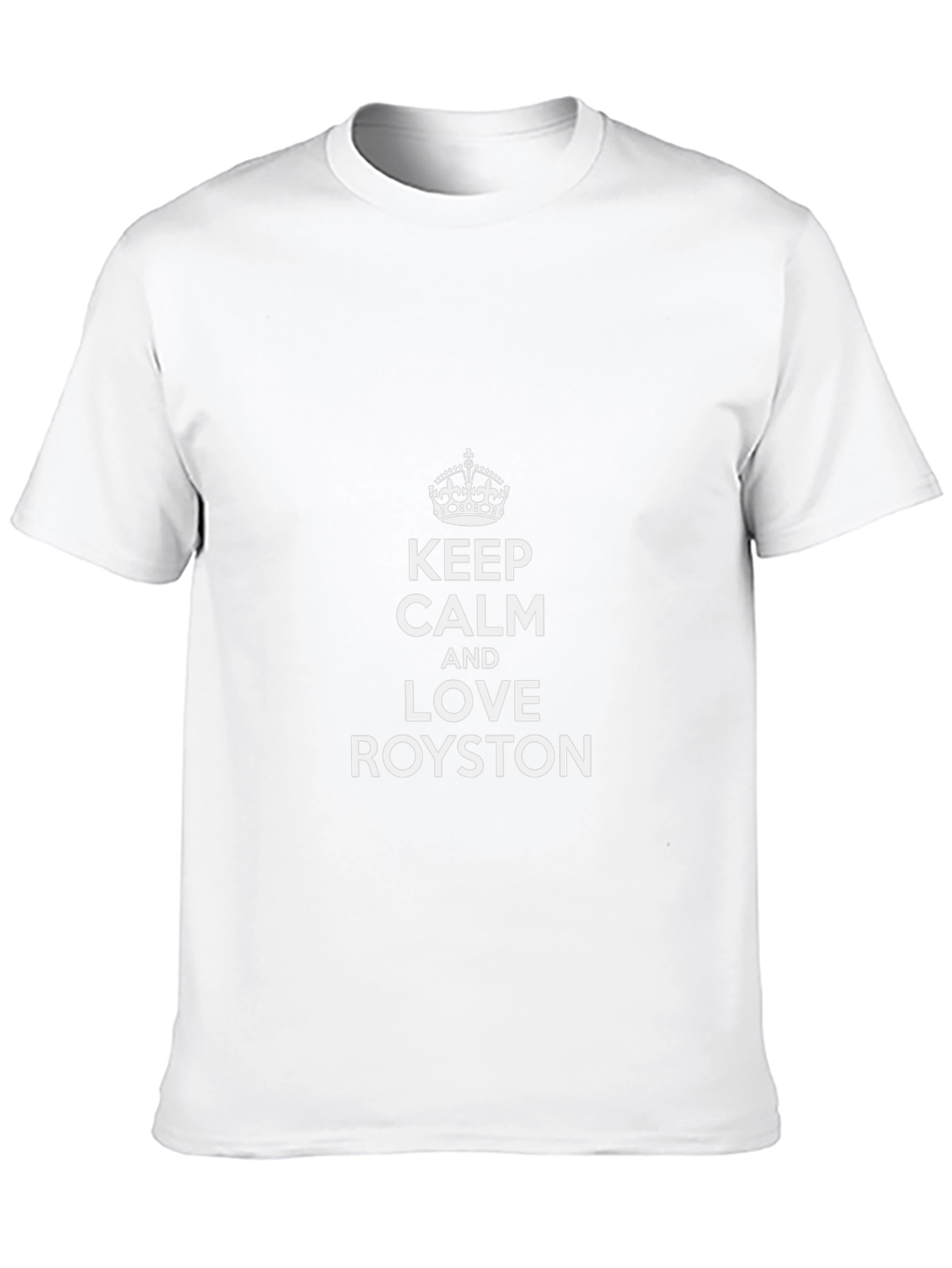 Keep Calm and Love Royston Black T-Shirt