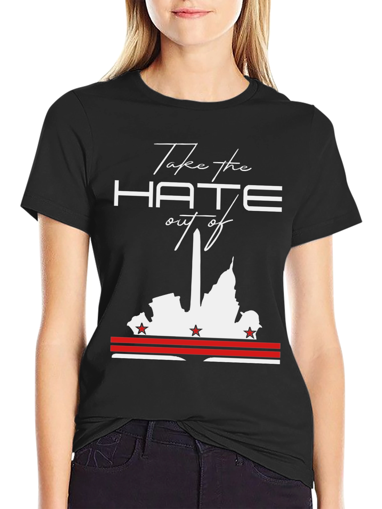 Take The Hate Out Of DC T-Shirt