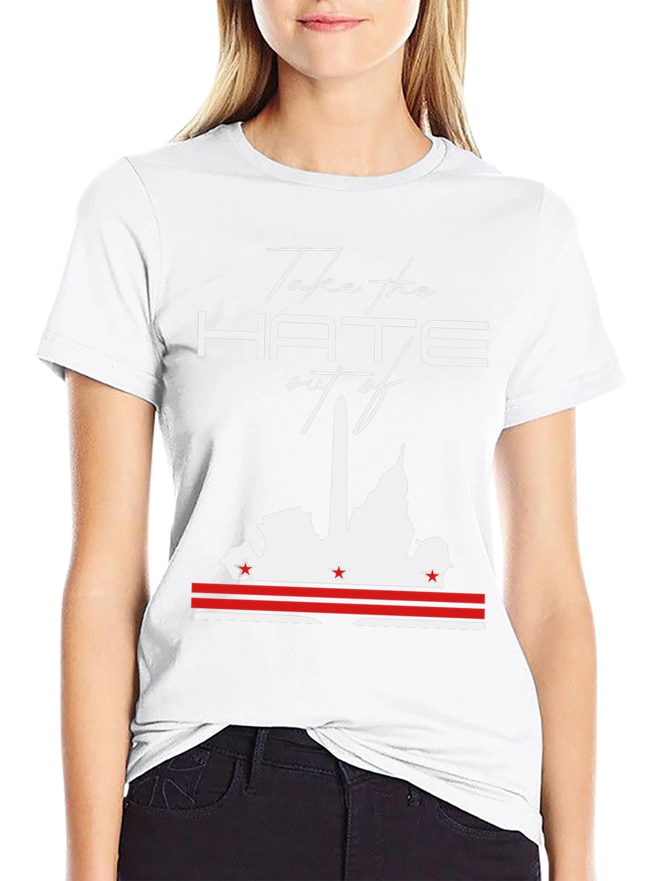 Take The Hate Out Of DC T-Shirt
