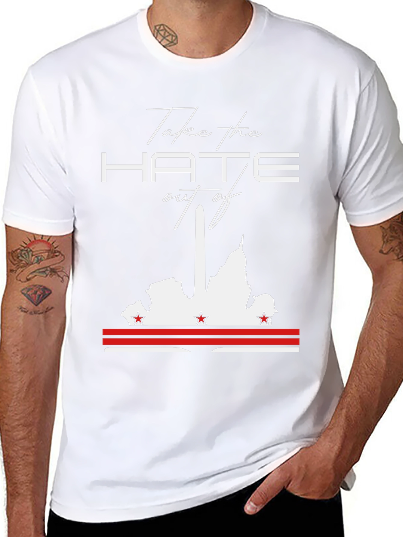 Take The Hate Out Of DC T-Shirt