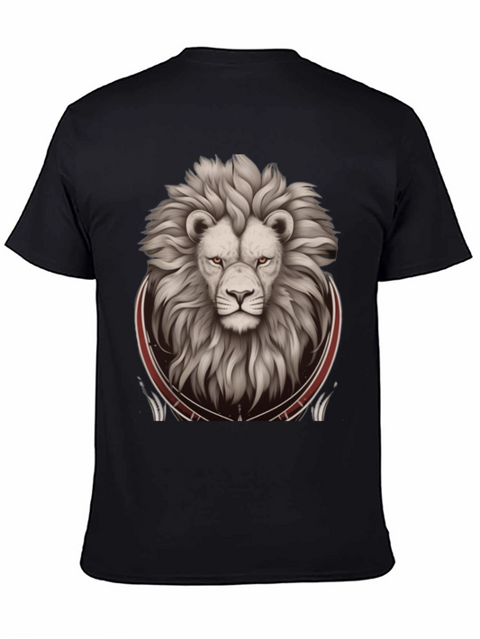 Lion Graphic Print T-Shirt