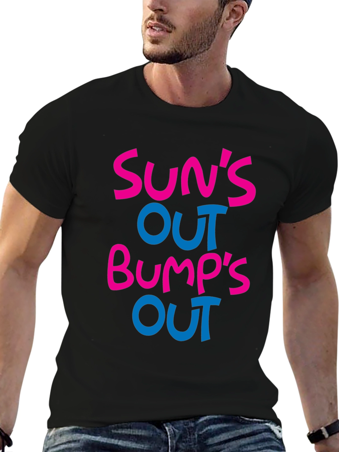 Suns Out Bumps Out T-Shirt - Fun Maternity Tee