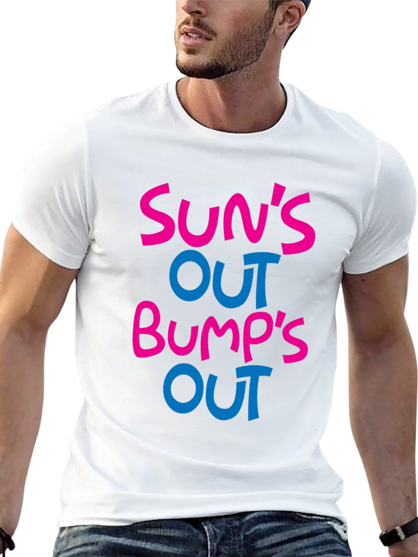 Suns Out Bumps Out T-Shirt - Fun Maternity Tee