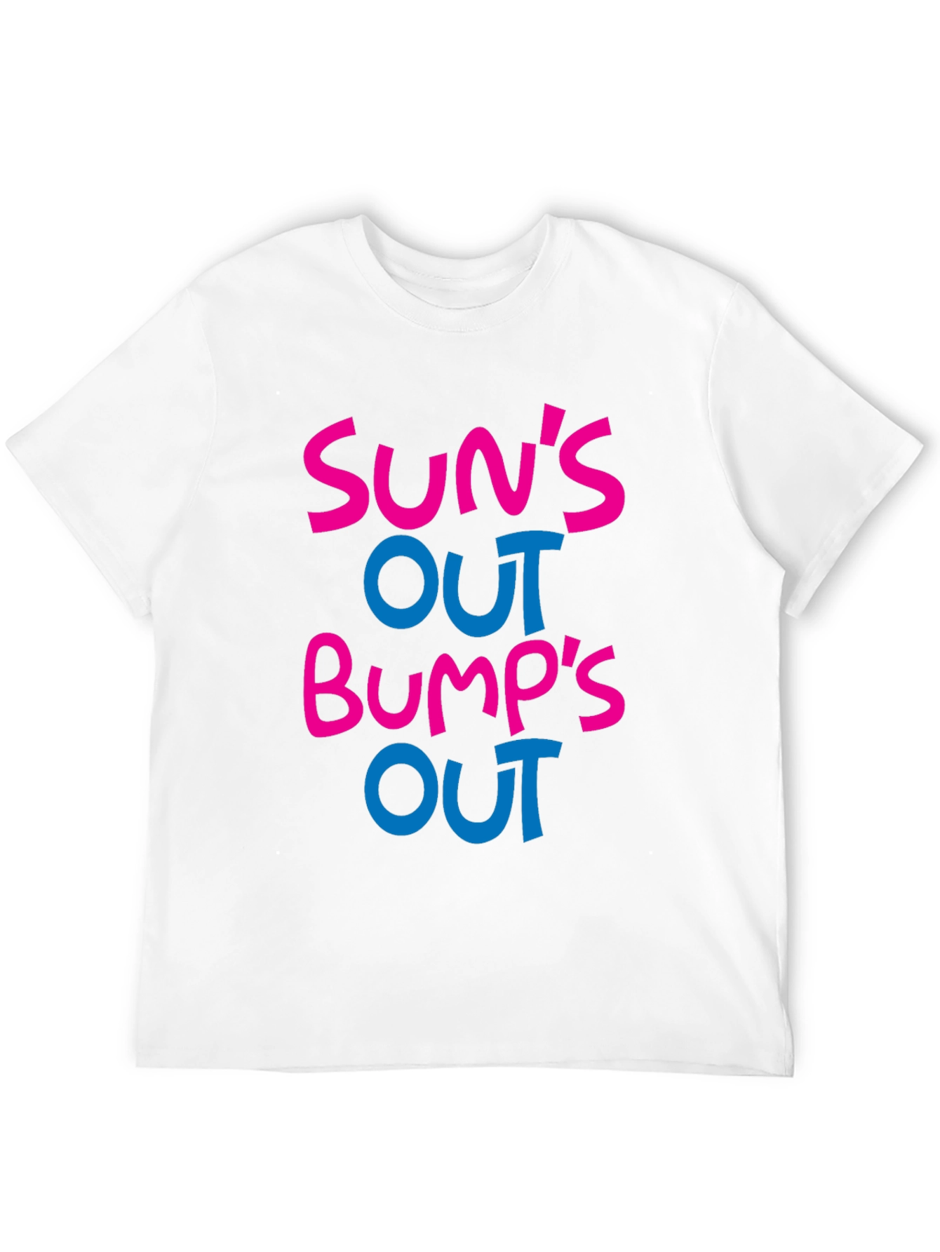 Suns Out Bumps Out T-Shirt - Fun Maternity Tee