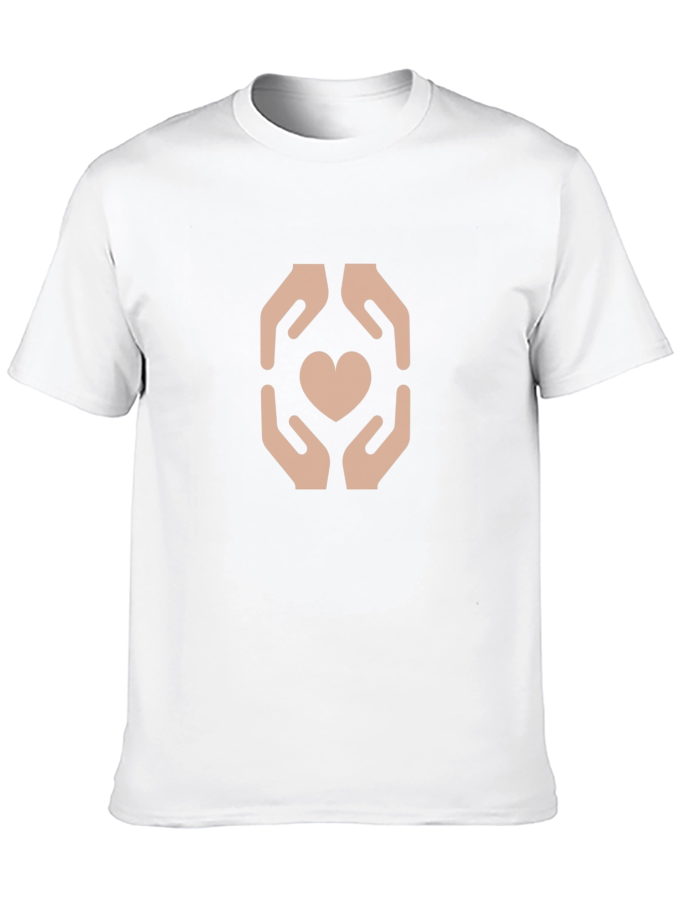 Heart in Hands Graphic T-Shirt