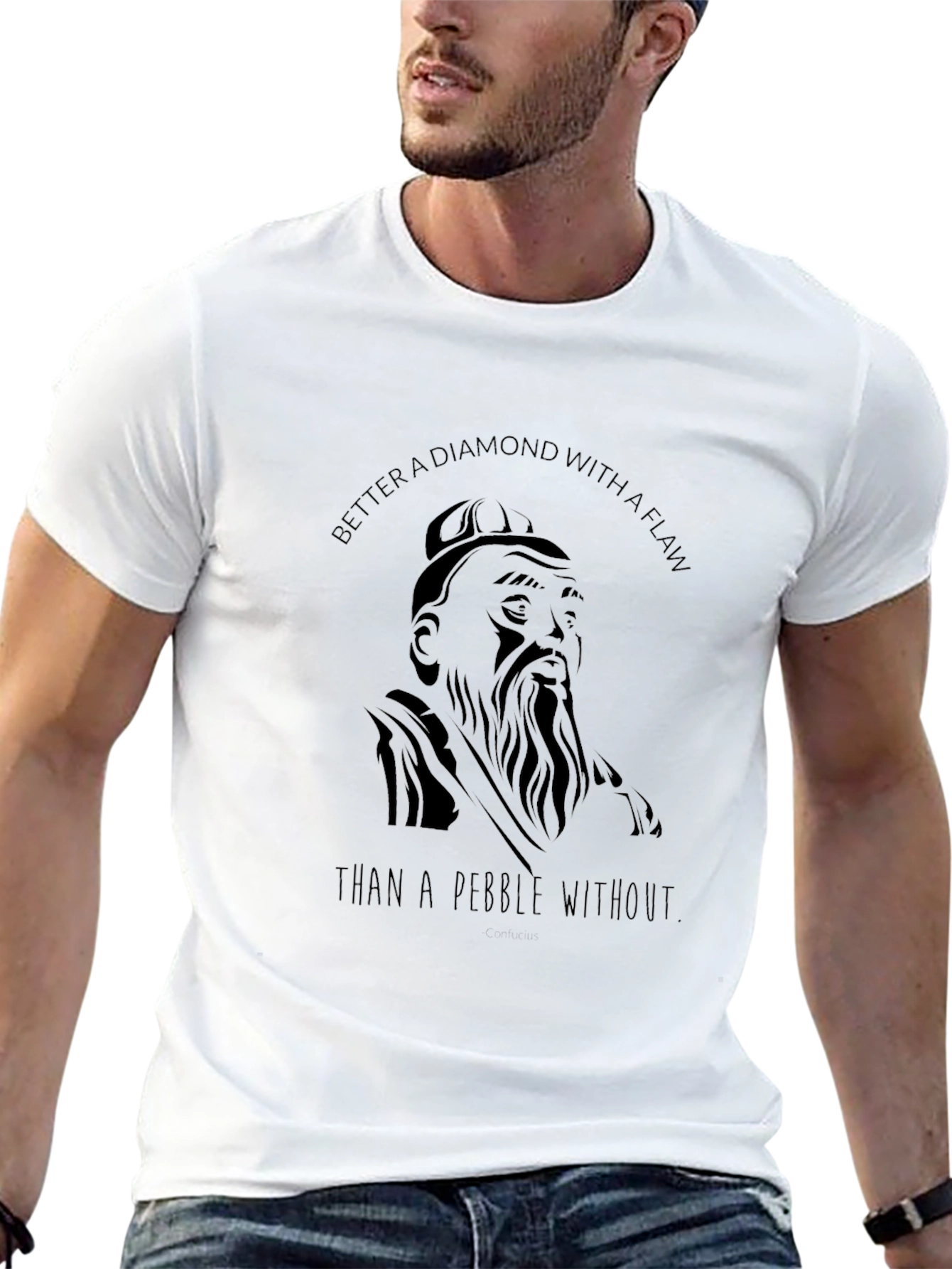 Confucius Diamond Flaw T-Shirt